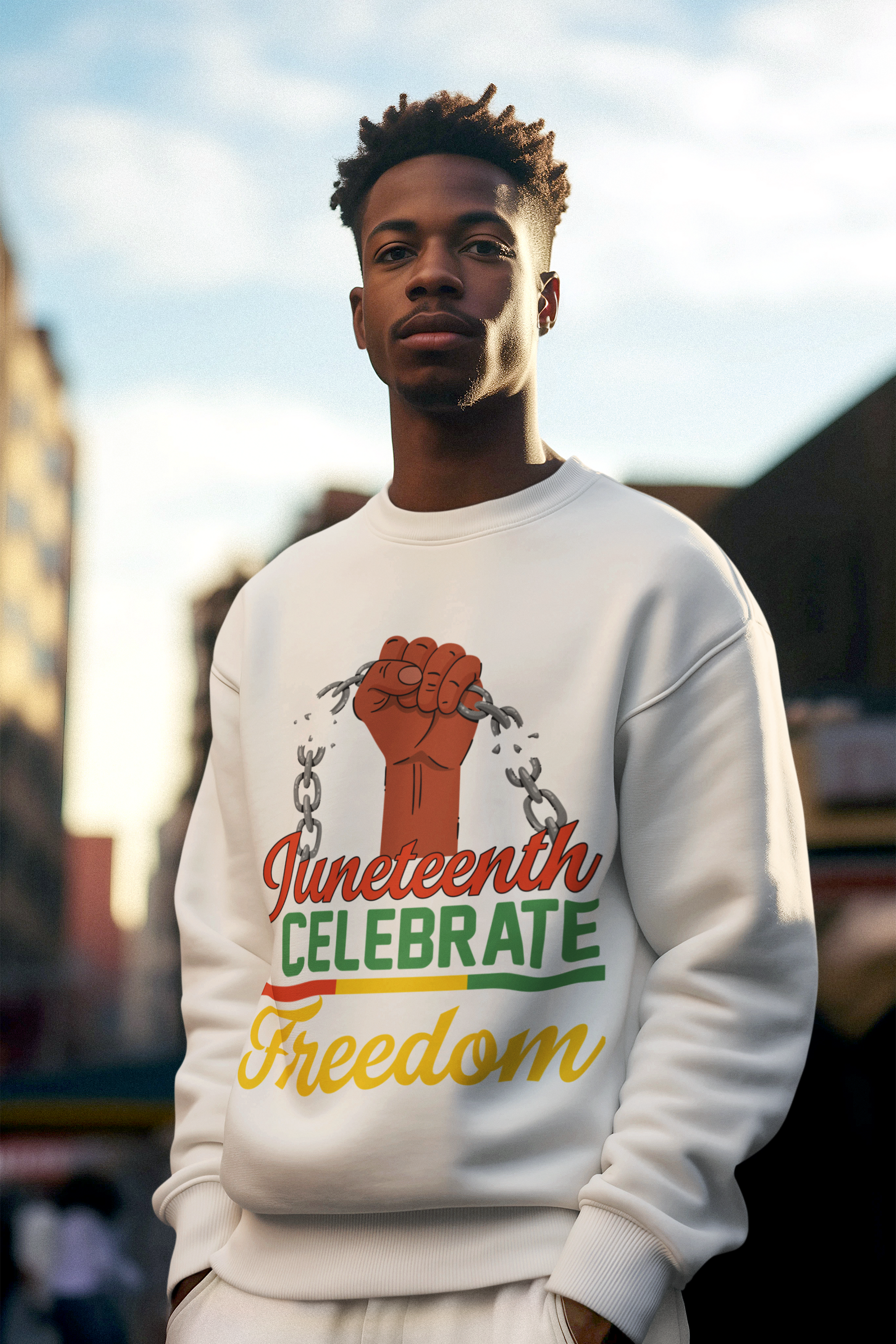 ❤️🖤💛💚 Juneteenth – Celebrate Freedom | Empowerment DTF Transfer FT730