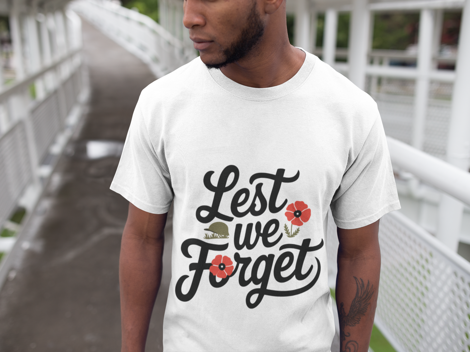 🩸 "Fields of Honor" | Remembrance Day Design DTF Transfer FT997