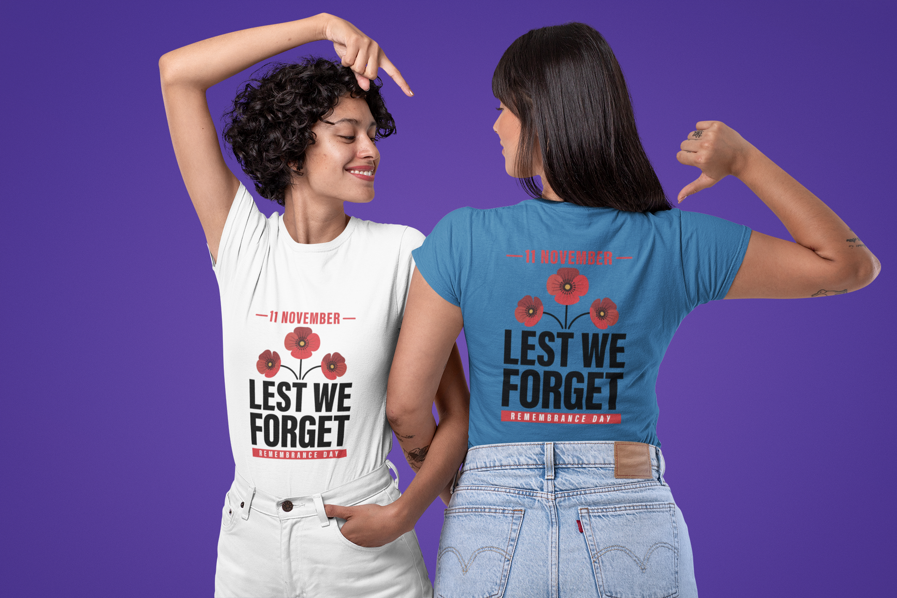 ❤️ 11 November Design DTF Transfer FT985