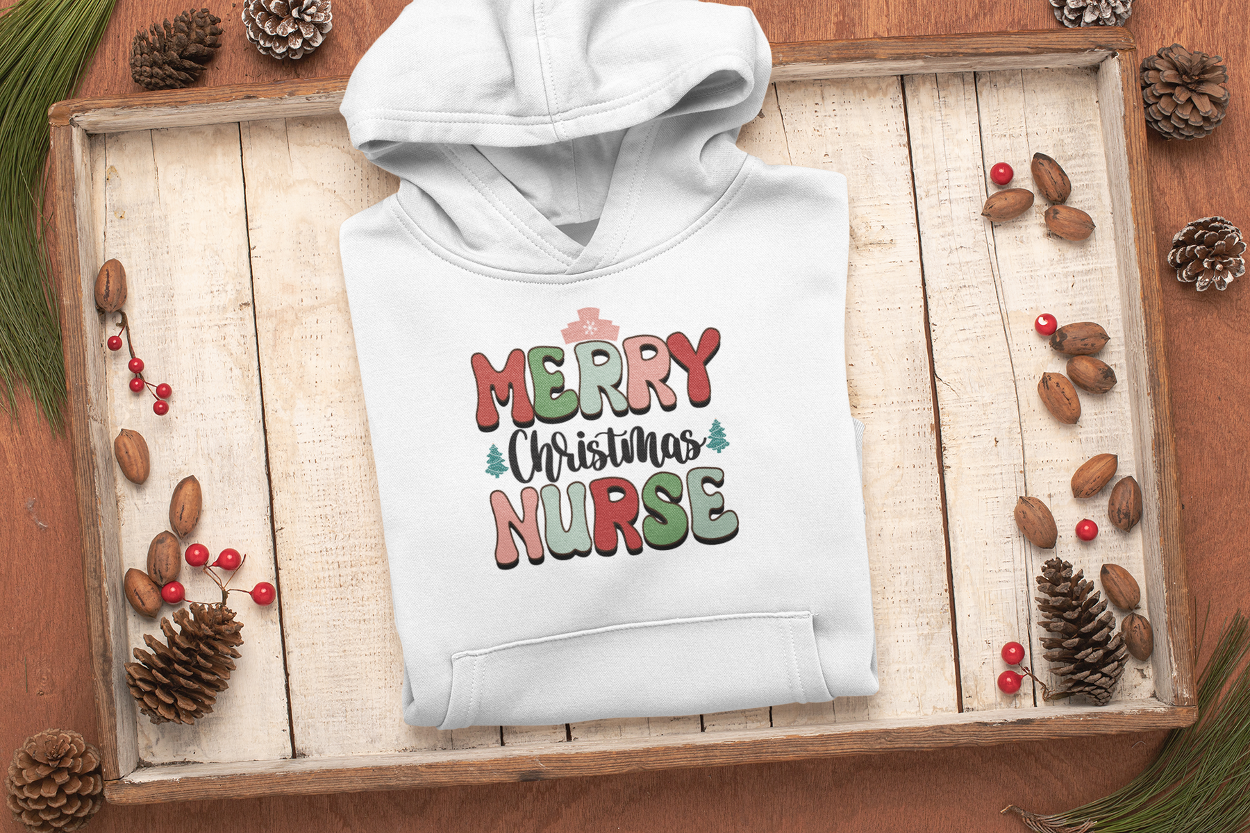 🎄💉 Merry Christmas Nurse DTF Transfer FT204