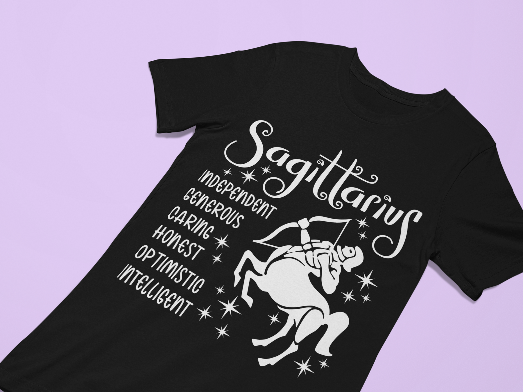 ♐🏹 Sagittarius Zodiac – Free Spirit DTF Transfer FT895