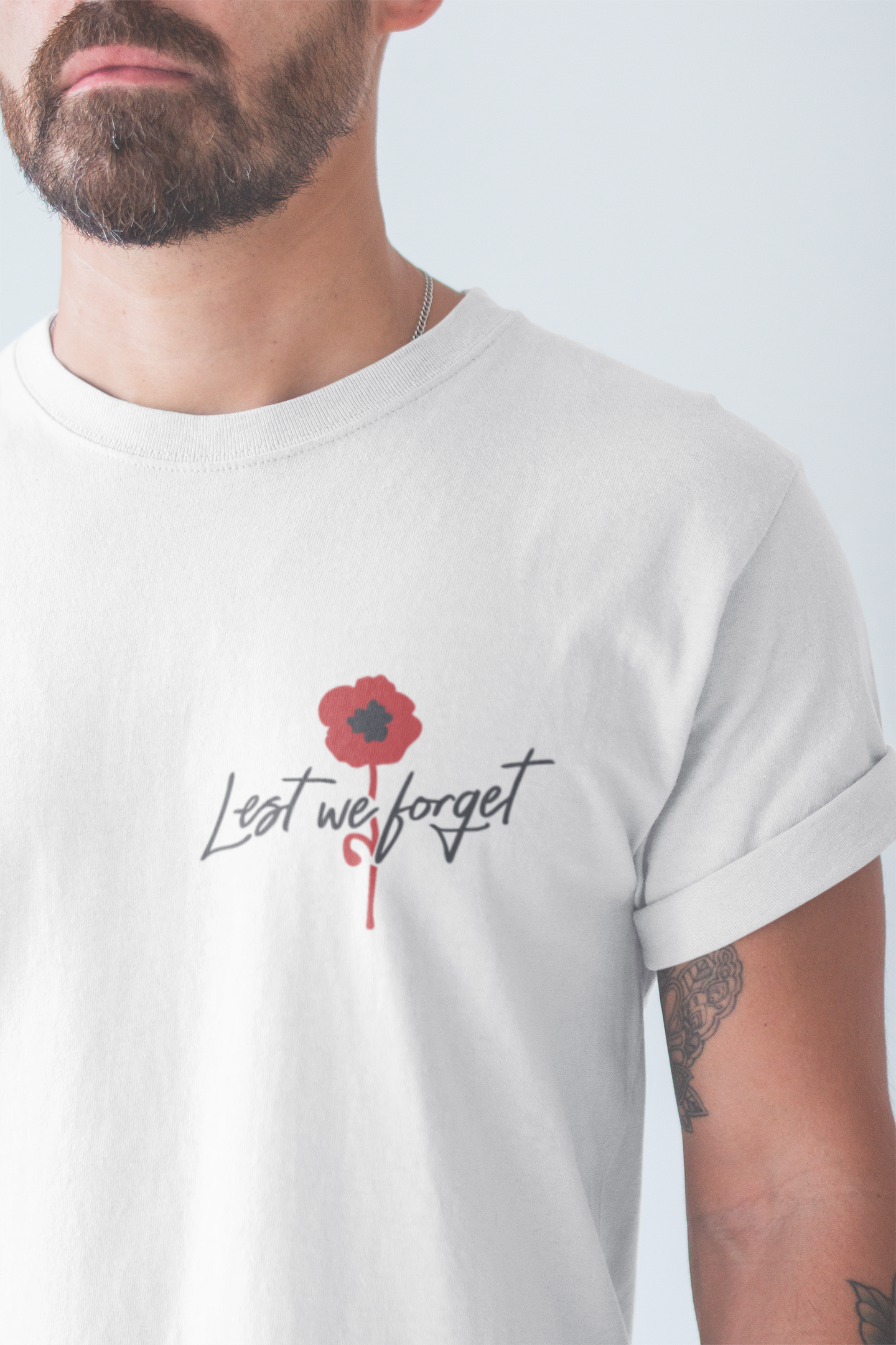 🩸 "Silent Bloom" | Remembrance Day Design DTF Transfer FT996