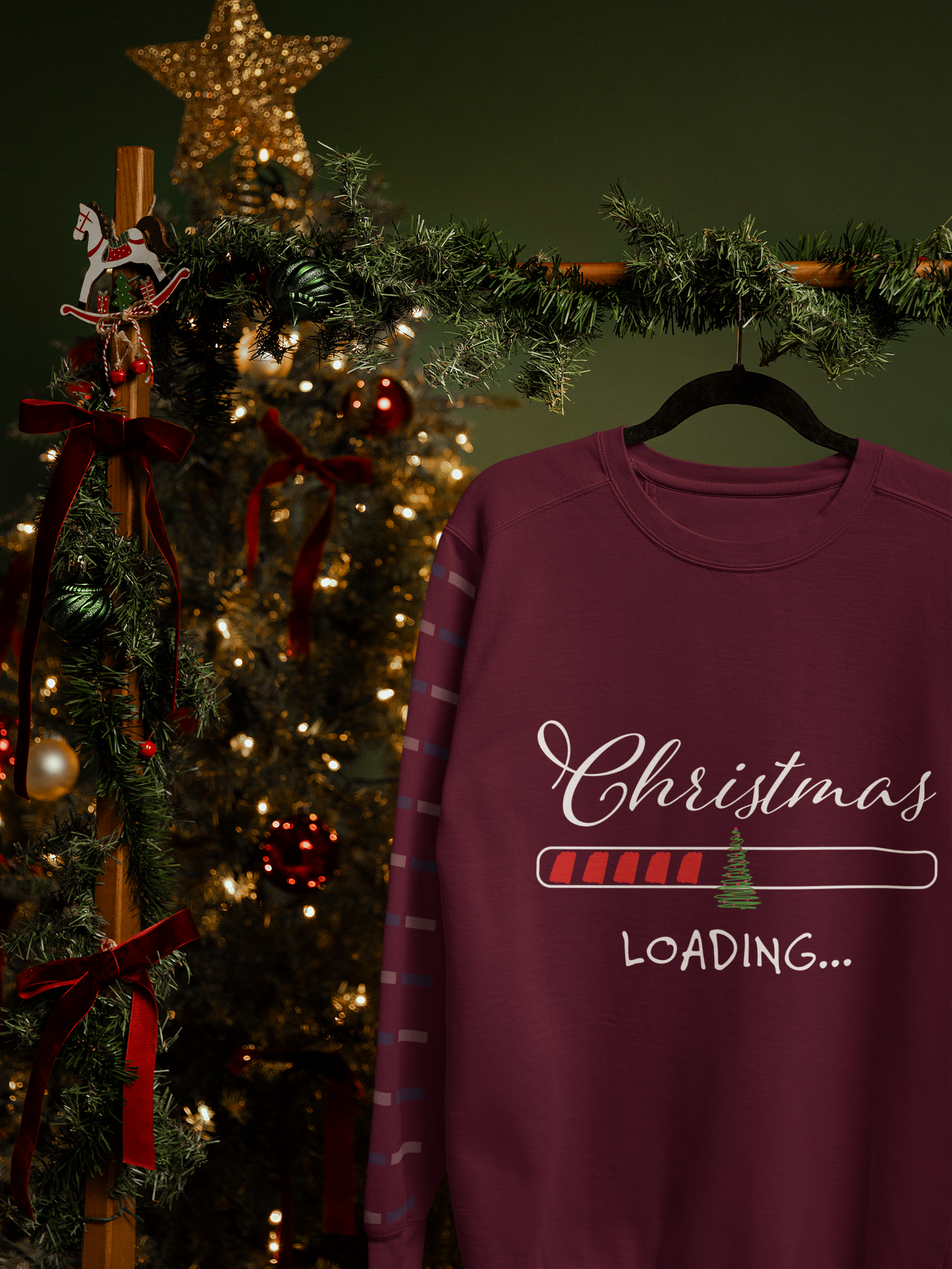 🎄 Christmas Loading DTF Transfer FT462