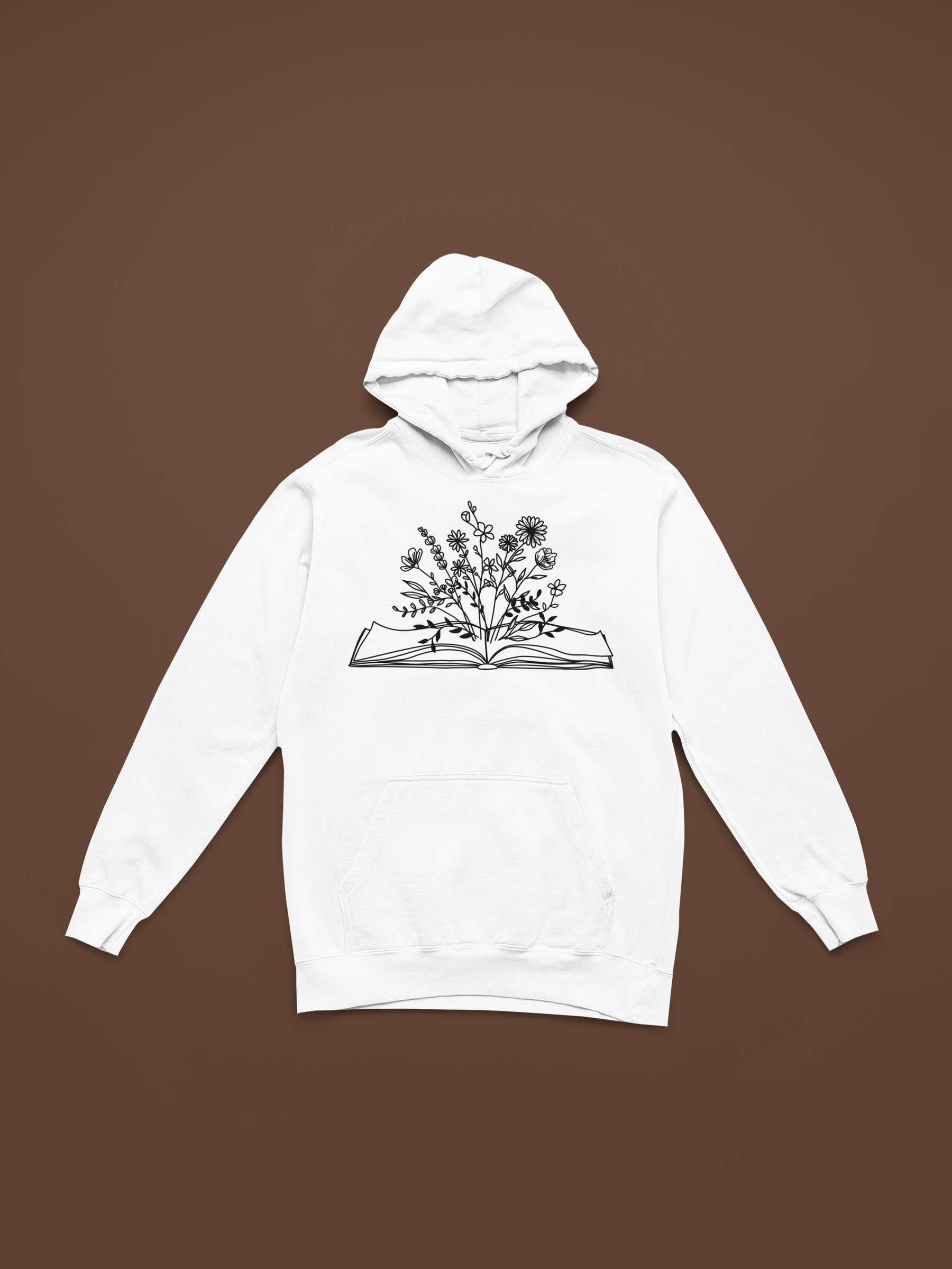 📖🖤 Floral Book Illustration - Teacher & Learning Inspired  | DTF Transfer FT938