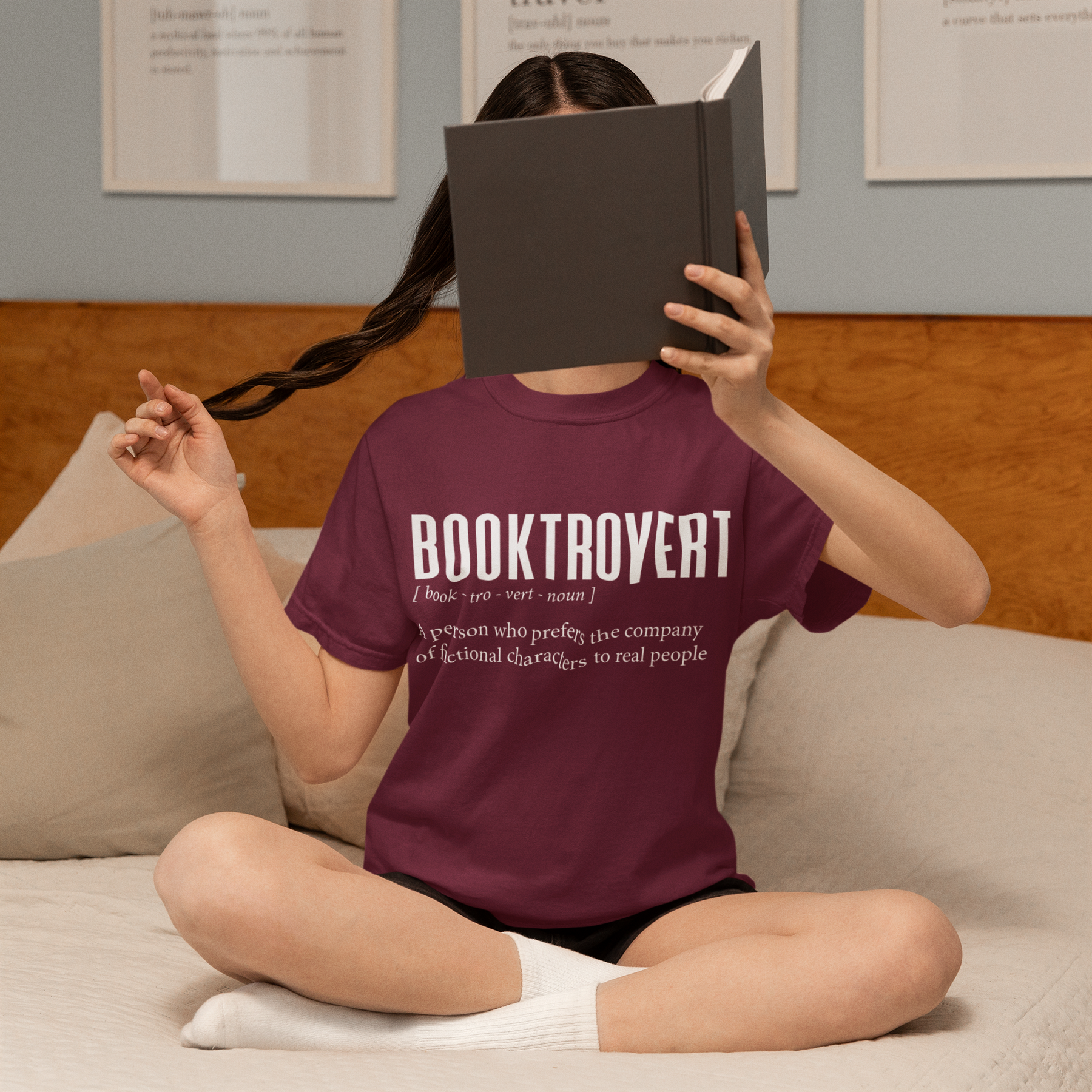📚 Booktrovert – Literary Definition DTF Transfer FT726