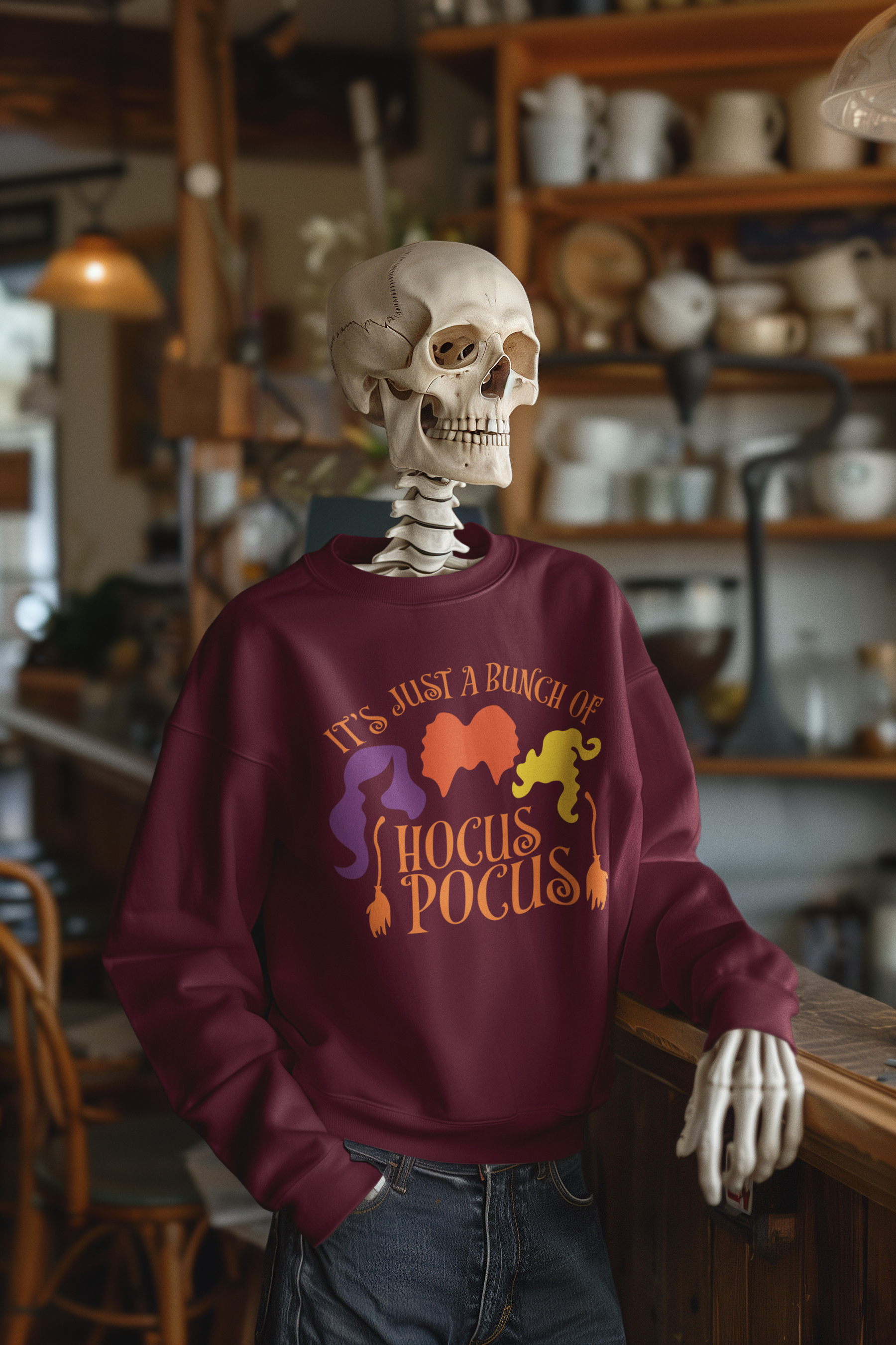 🎃✨ “It’s Just a Bunch of Hocus Pocus” DTF Transfer FT520