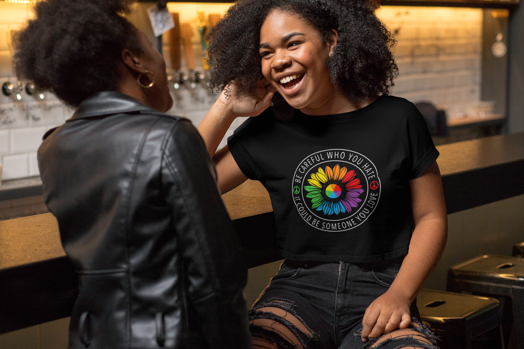 🌼 Be Careful Who You Hate, It Could Be Someone You Love | Pride DTF Transfer FT717