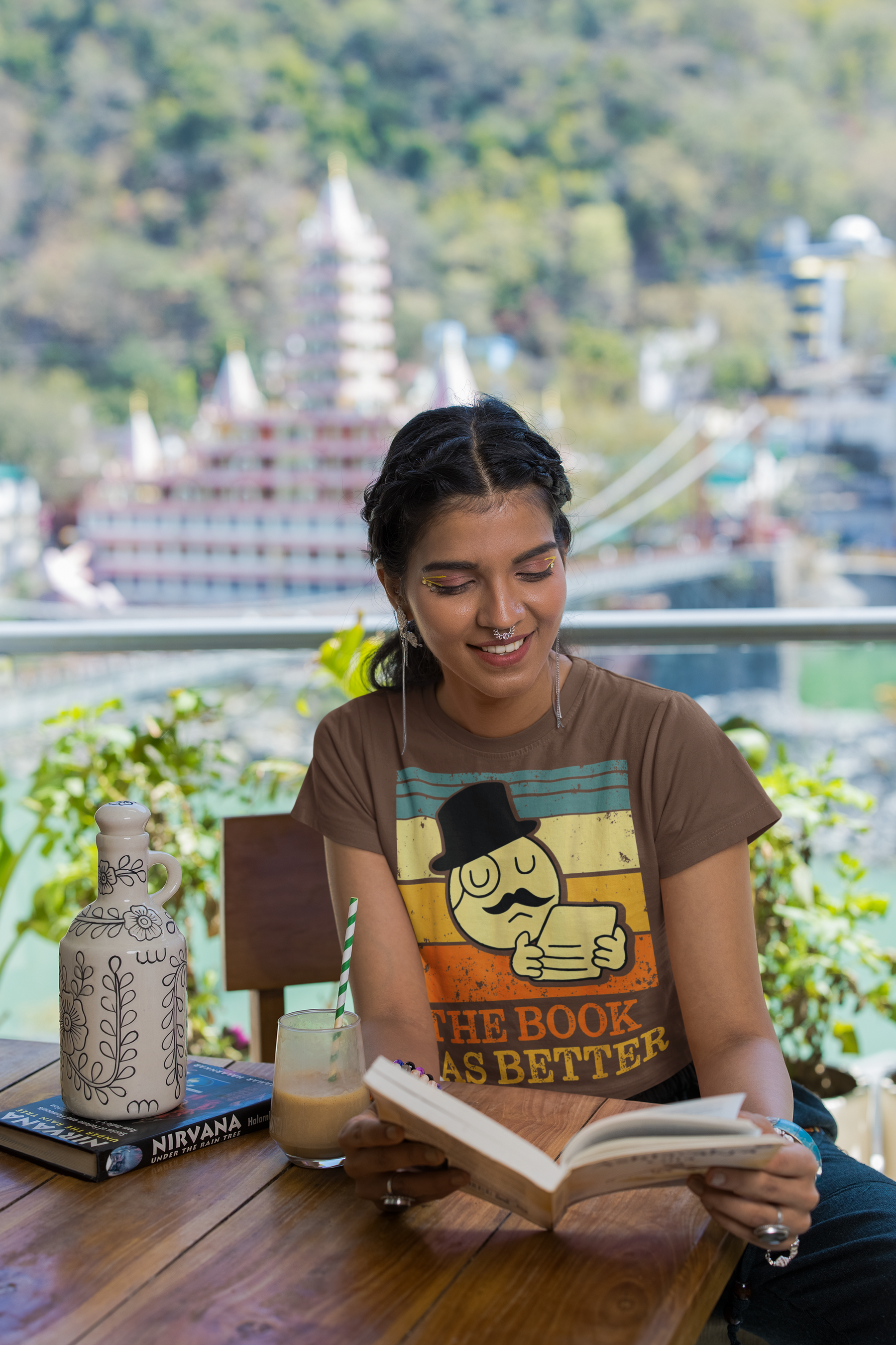 📚😌 The Book Was Better | Vintage Book Lover DTF Transfer FT744