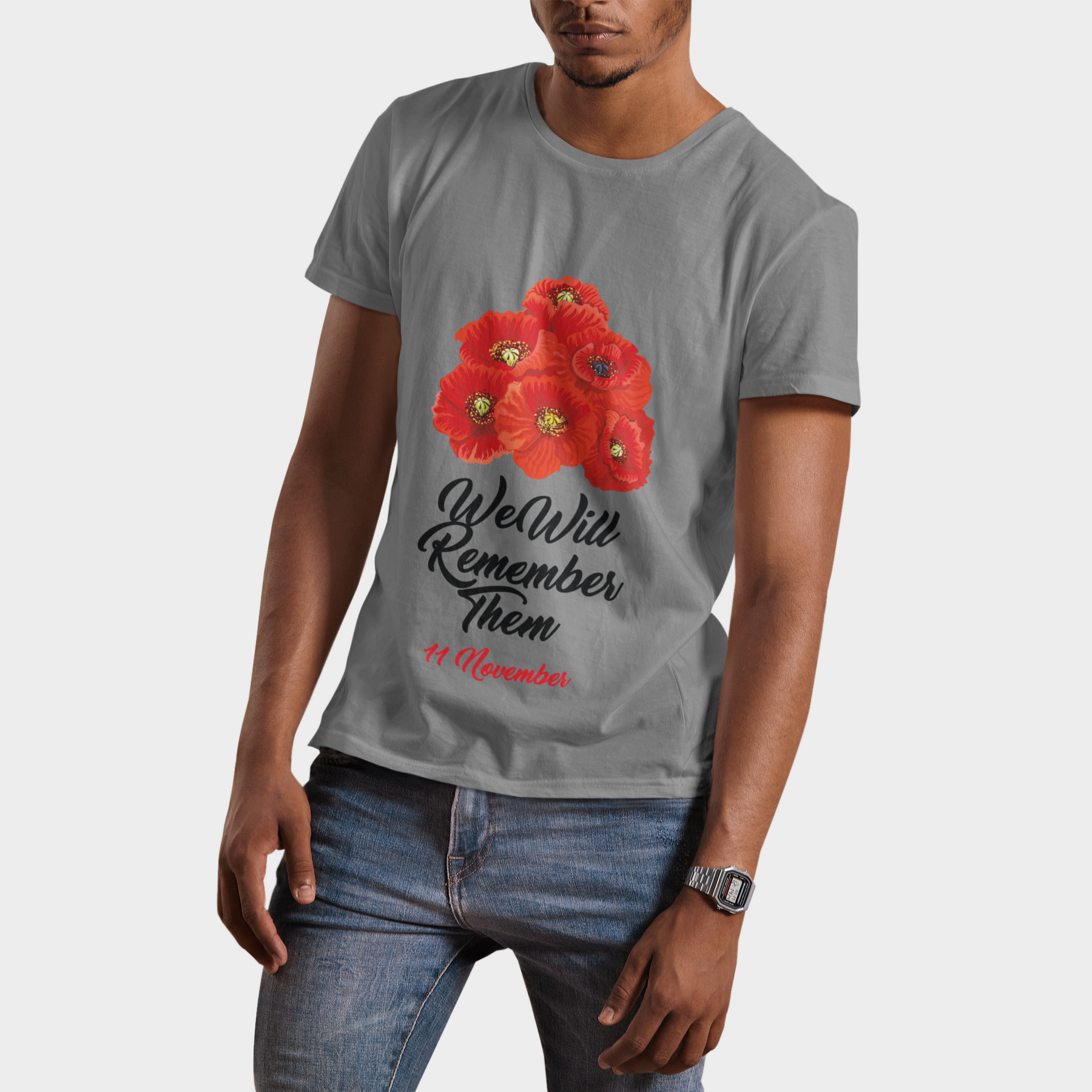 ❤️ We Will Remember Them Design DTF Transfer FT987