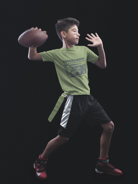🏈 Touchdown Champions – American Football Graphic Design DTF Transfer FT1214