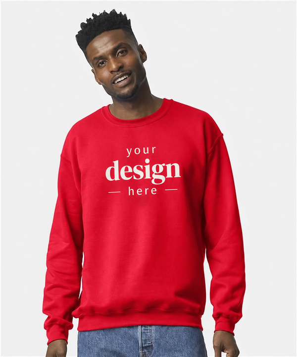 Gildan 18000 Sweat-shirt ras du cou unisexe en tissu épais