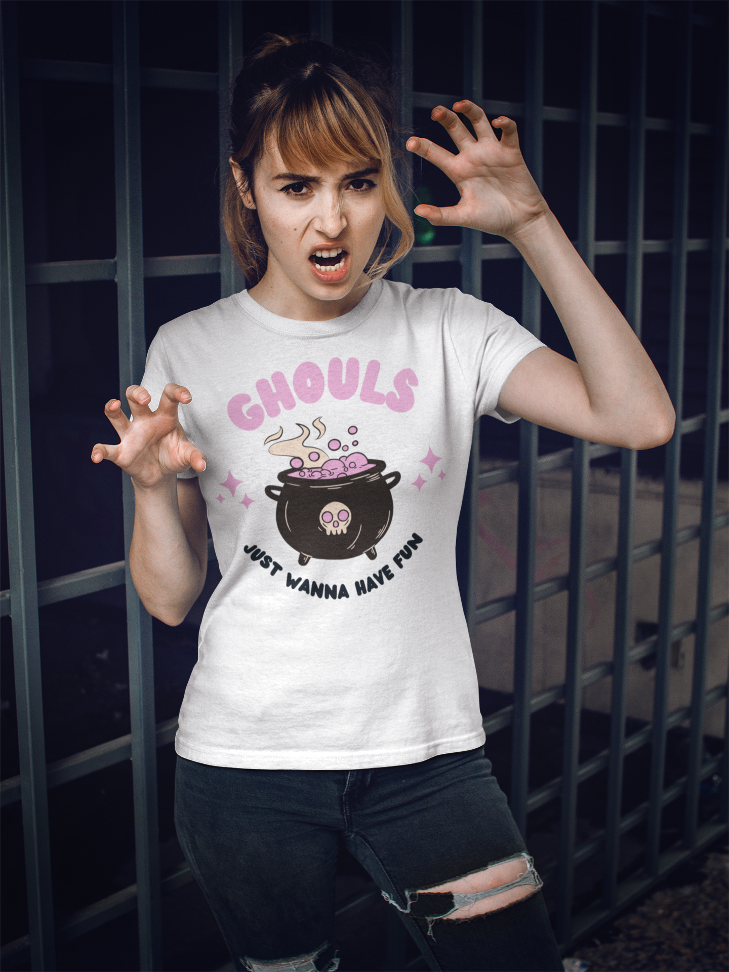 🦇 Ghouls Just Wanna Have Fun DTF Transfer FT308