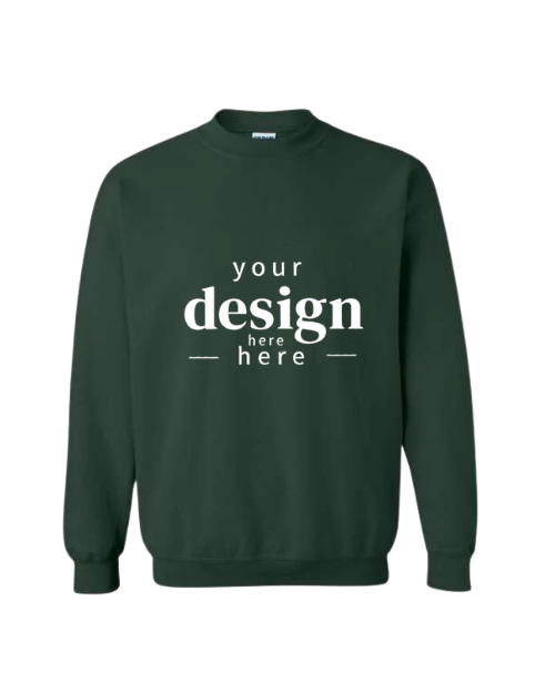 Custom Gildan 18000 Unisex Heavy Blend Crewneck Sweatshirt