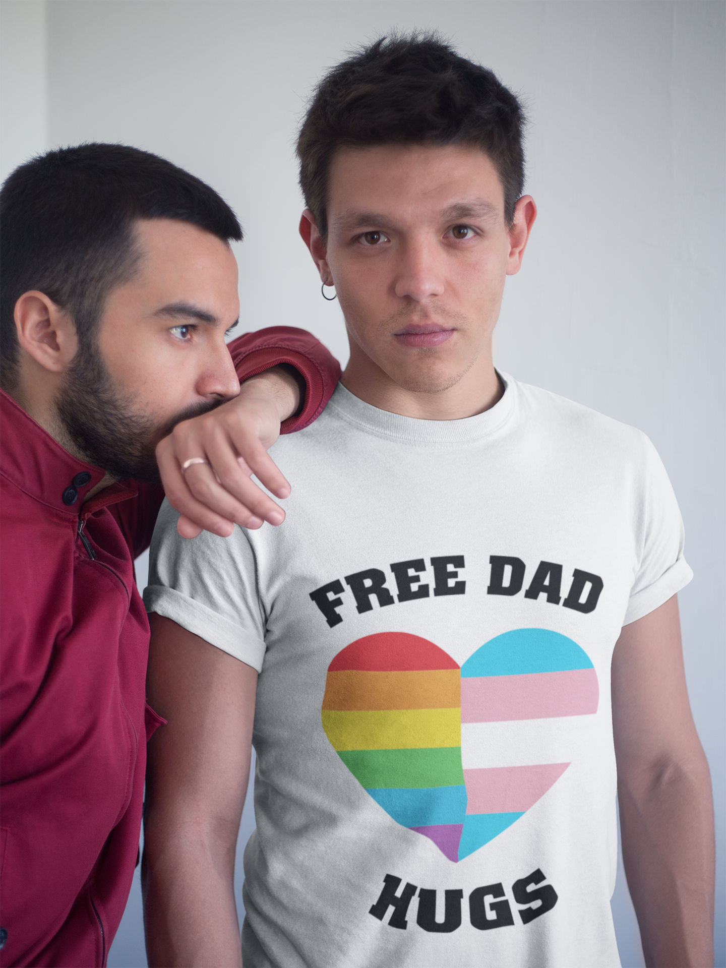 🌈 Unity Heart | Pride & Trans Flag DTF Transfer FT714