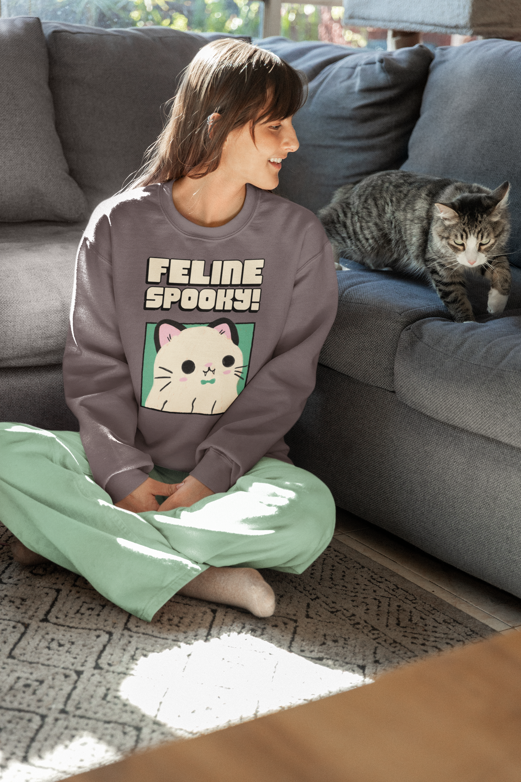 🐱👻 “Feline Spooky!”  DTF Transfer FT519