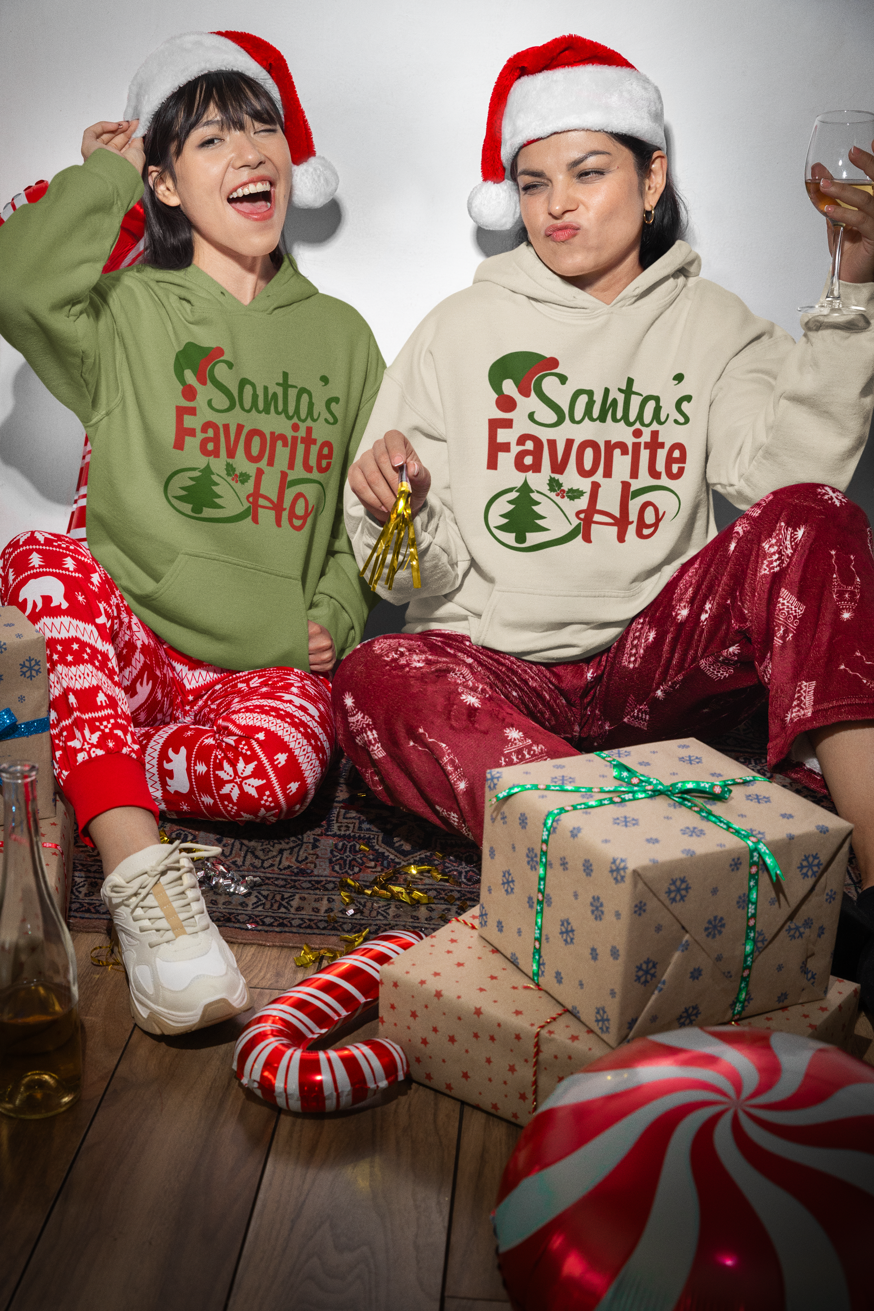 🎅💋 Santa’s Favorite Ho DTF Transfer FT225