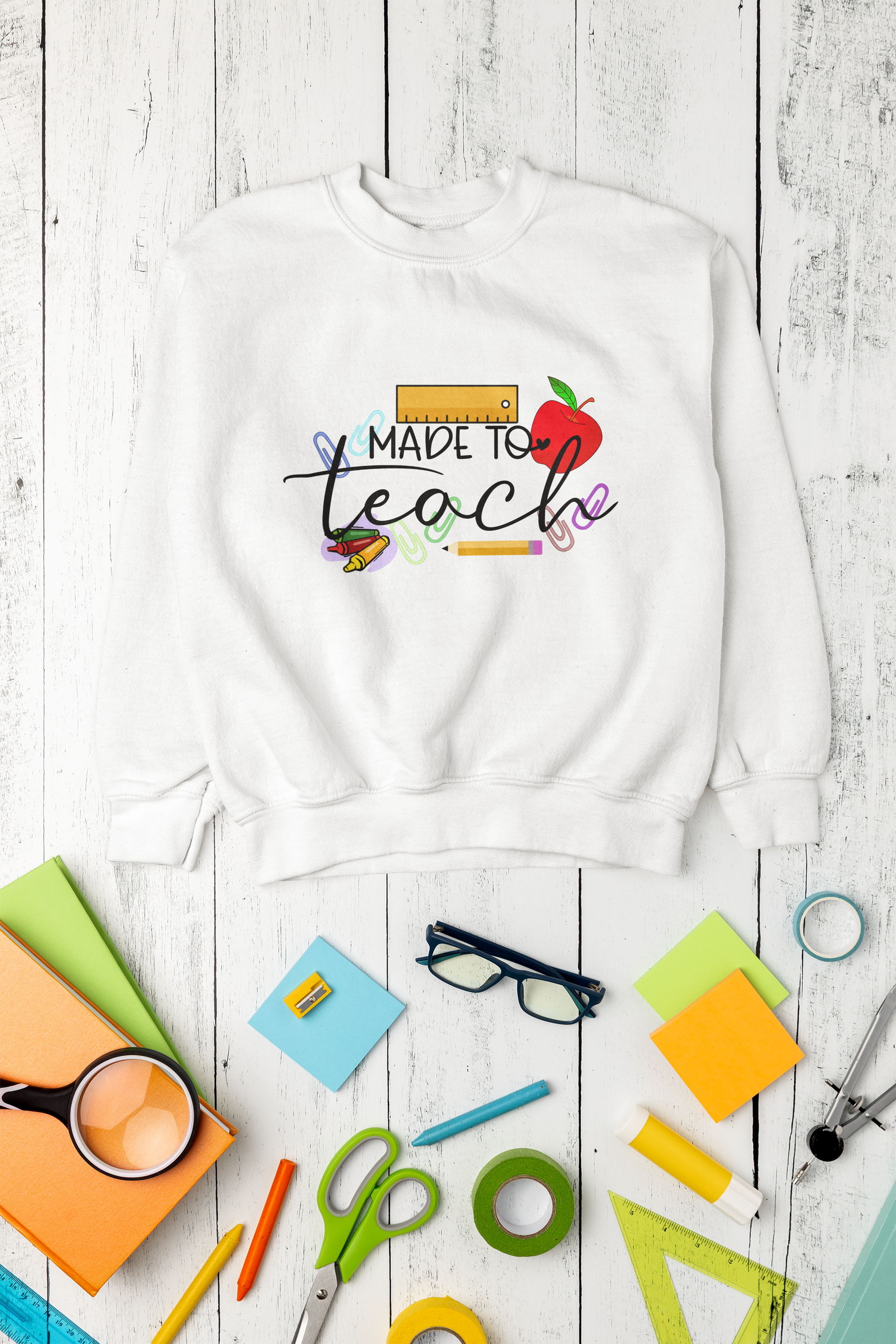 🍎 Made to Teach Design DTF Transfer FT393