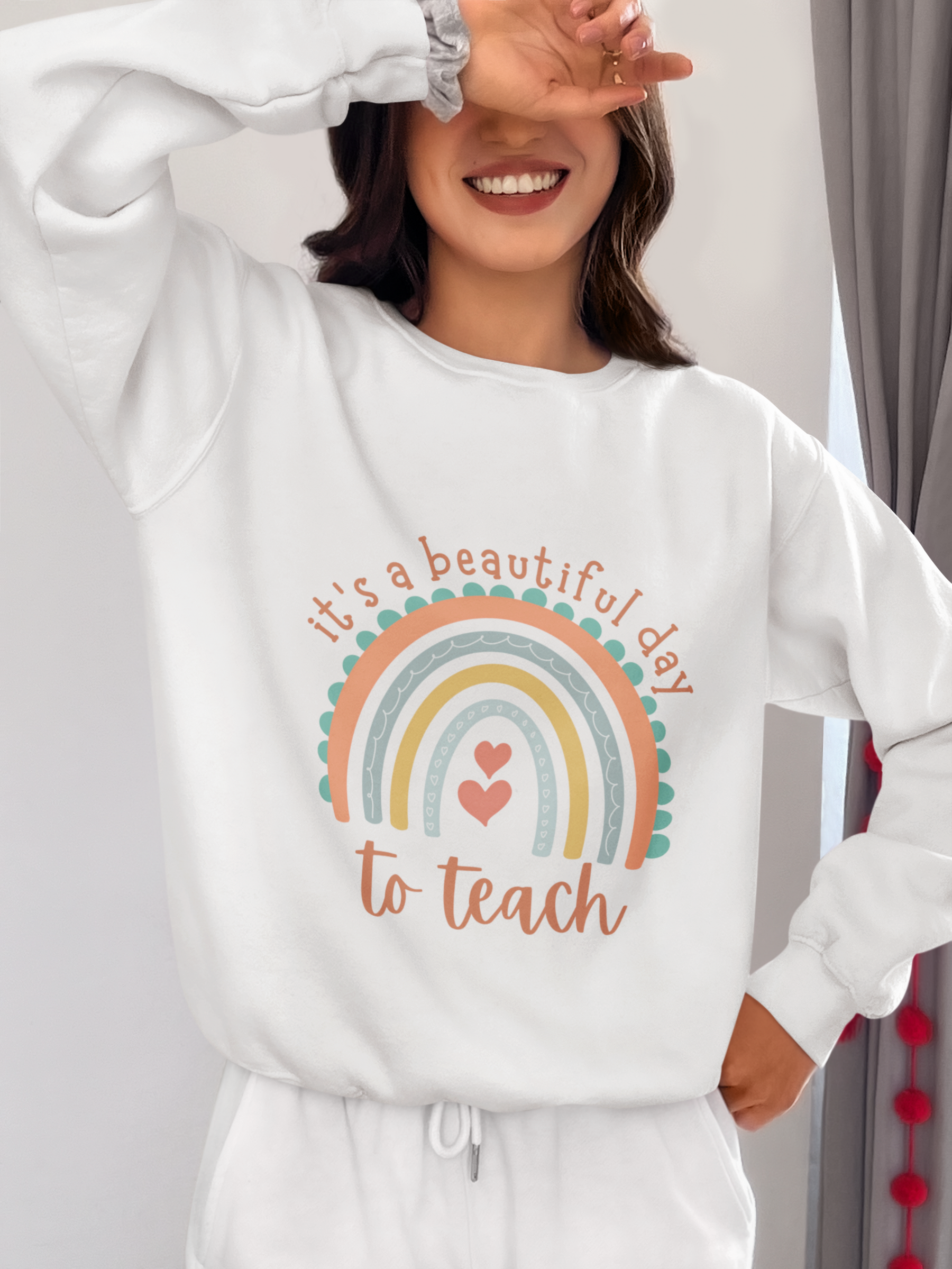 🌈 Boho Rainbow Love DTF Transfer FT534