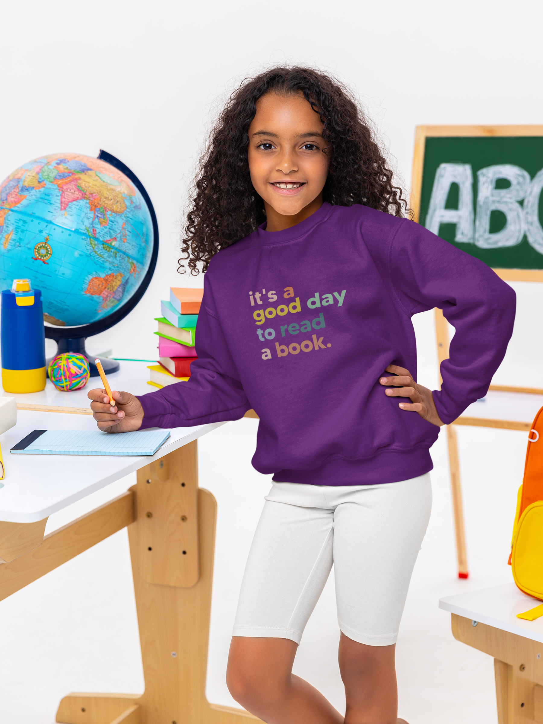 📚 It’s a Good Day to Read a Book | Positive DTF Transfer FT825