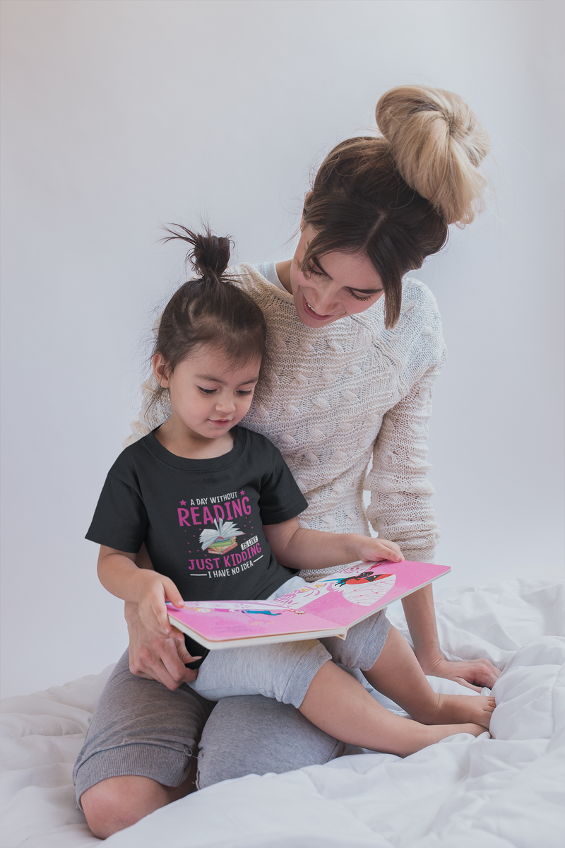 📚💖 A Day Without Reading Is Like… | Book Lover DTF Transfer FT779