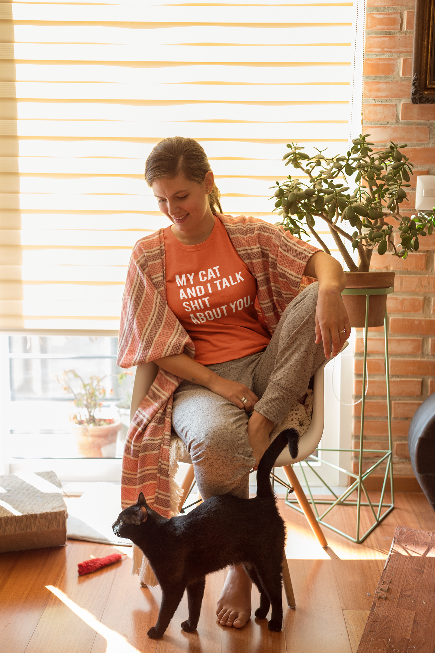 😹💬 My Cat and I Talk About You Design DTF Transfer FT276