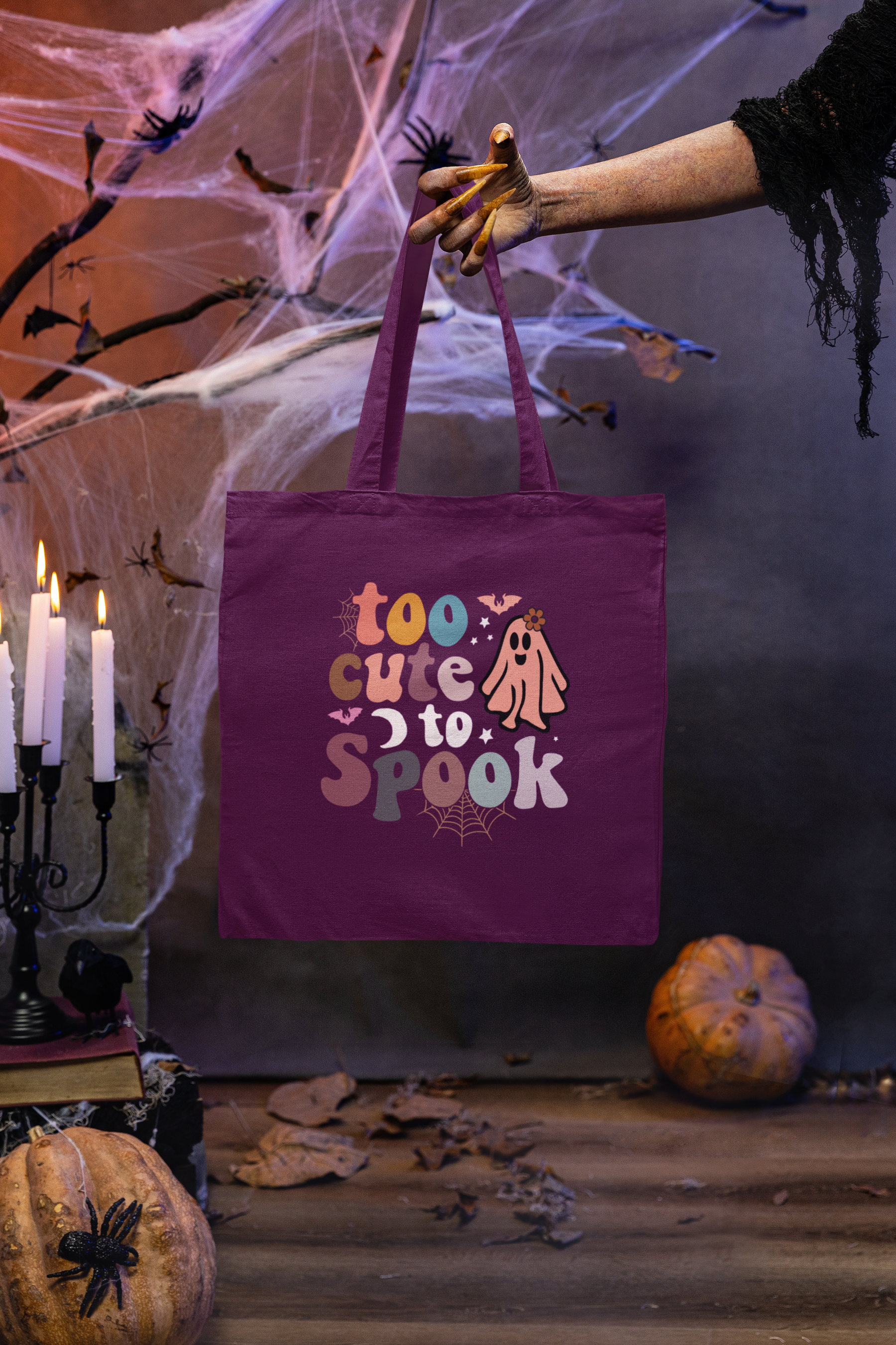 👻🎃 Too Cute To Spook Design DTF Transfer FT272