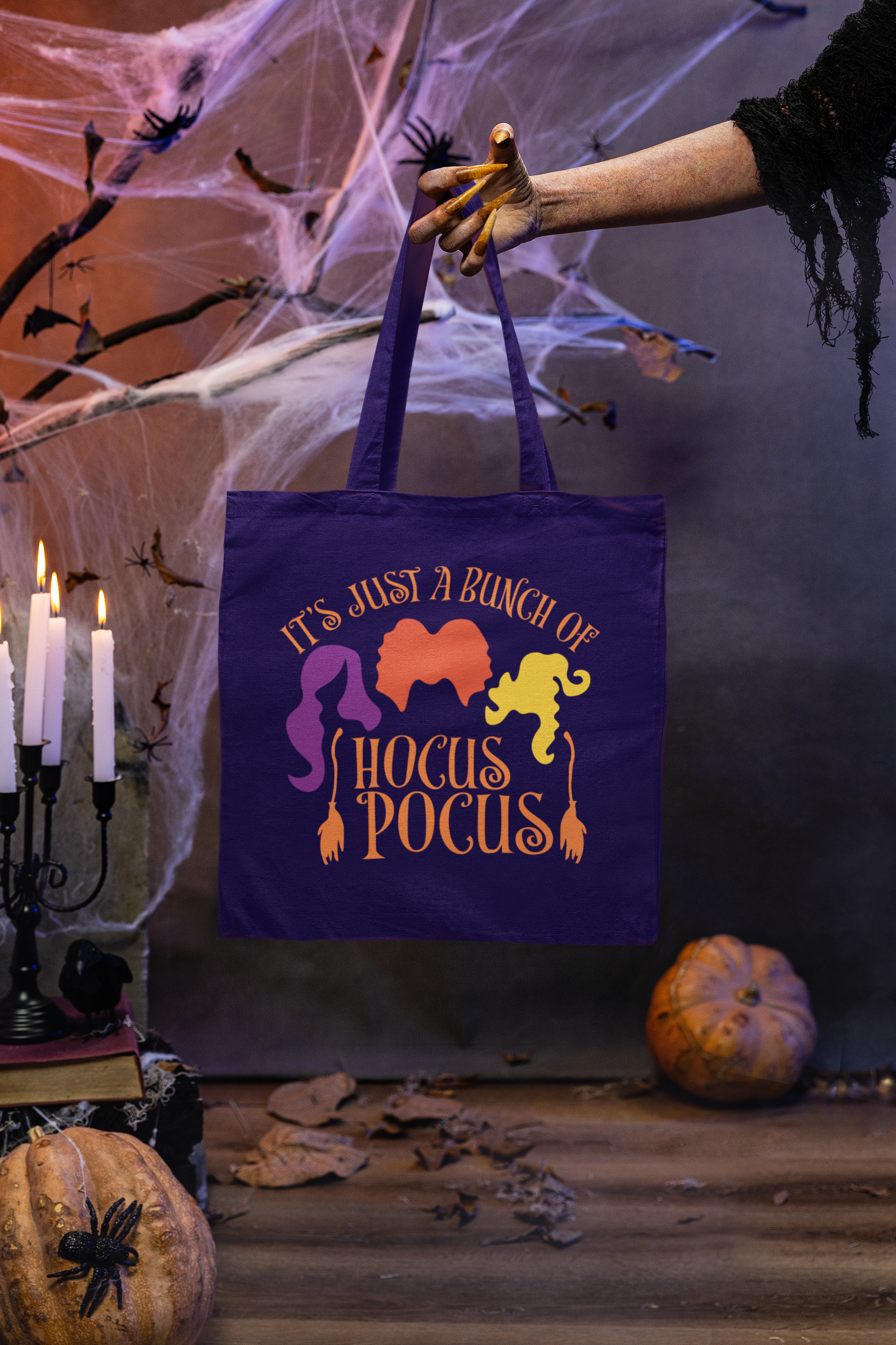 🎃✨ “It’s Just a Bunch of Hocus Pocus” DTF Transfer FT520