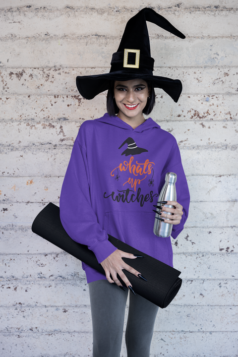 🖤🎃 What’s Up Witches? – Dark Witchy DTF Transfer FT630