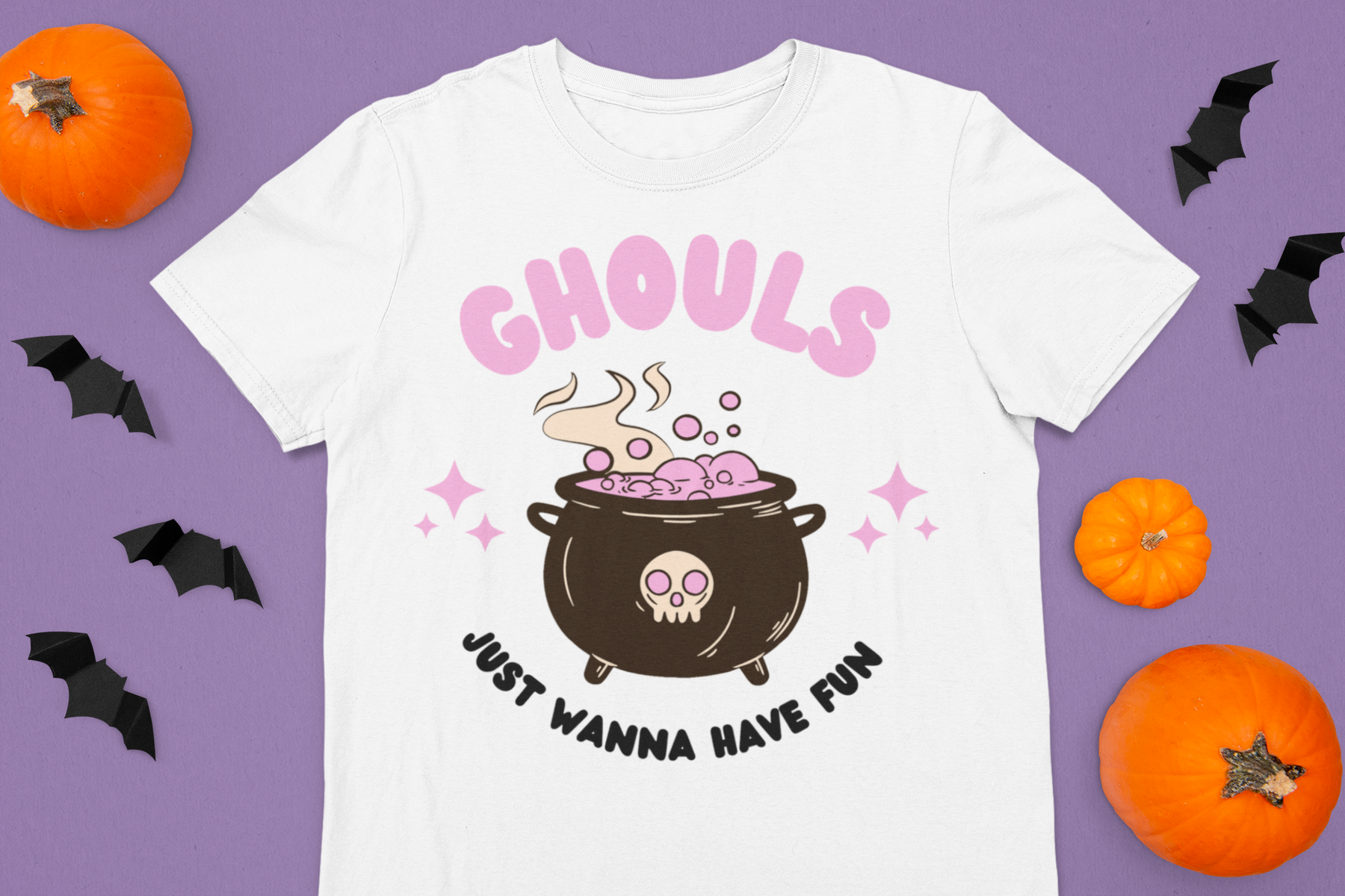 🦇 Ghouls Just Wanna Have Fun DTF Transfer FT308