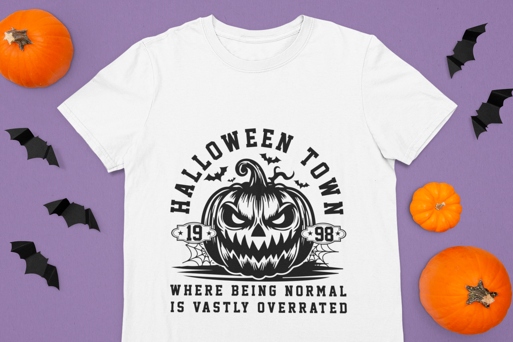 🎃🏙️ Halloweentown Design DTF Transfer  FT220