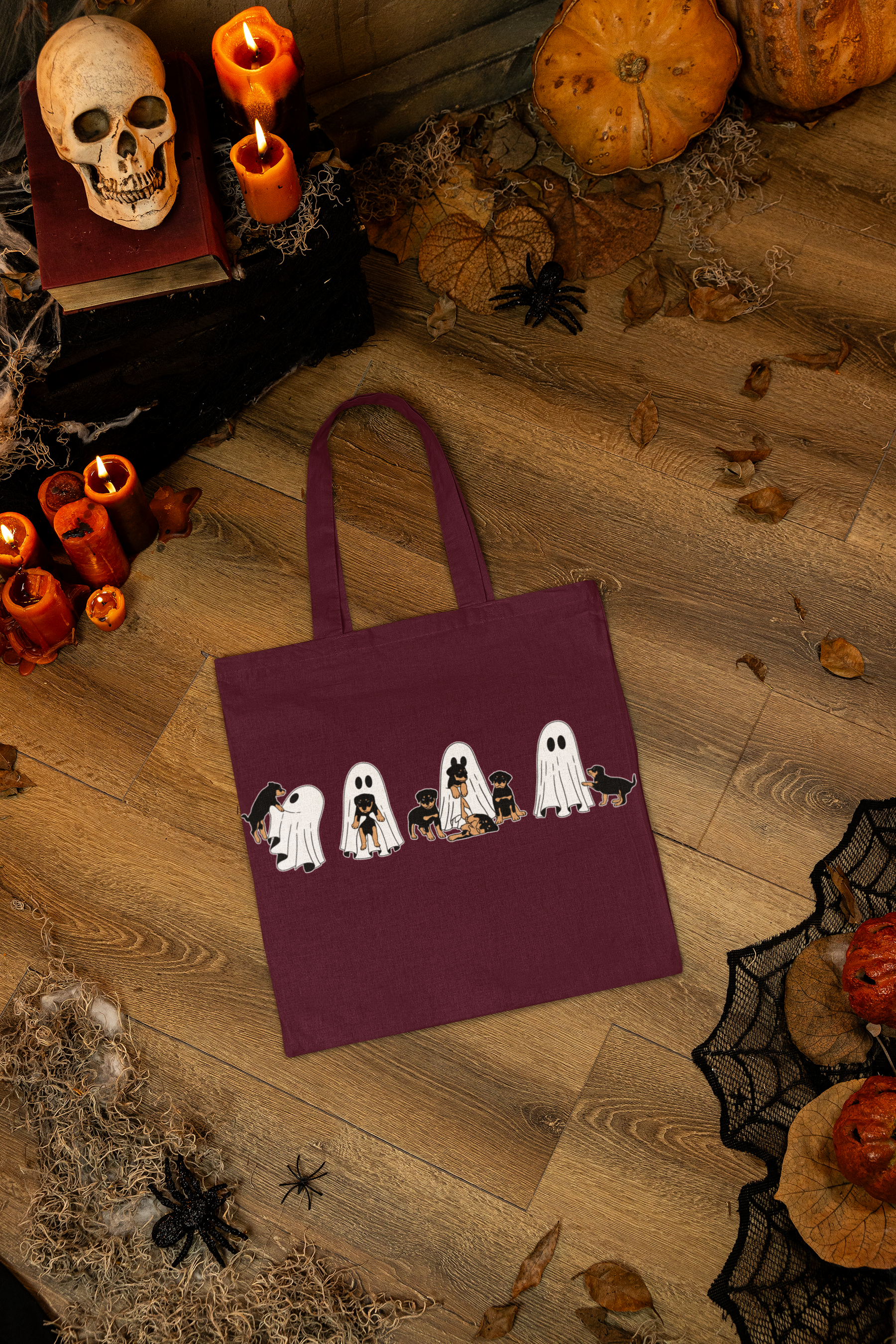 🐾👻 Ghost Puppies Design DTF Transfer FT316