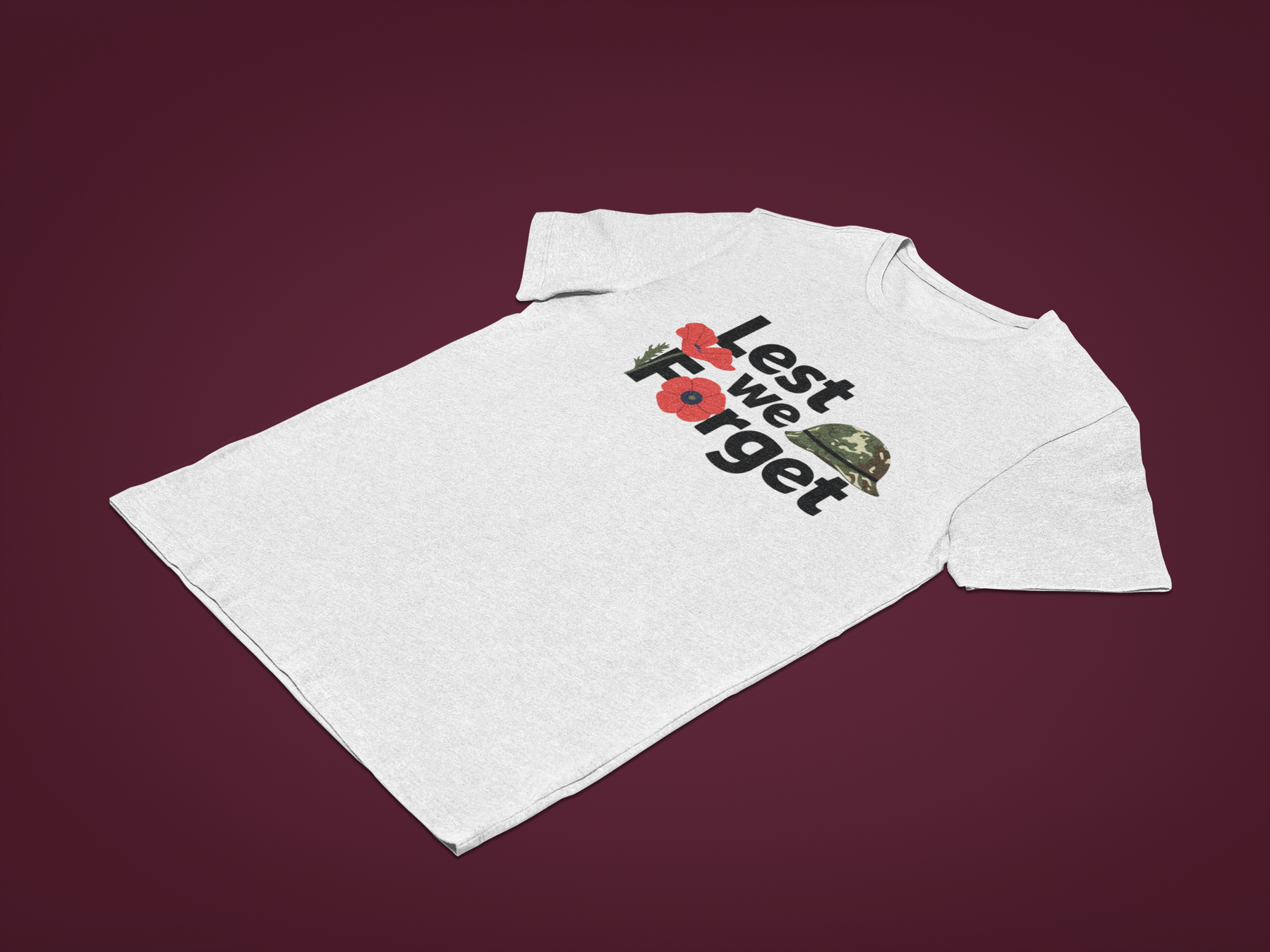 🎖️ Lest We Forget | Soldier’s Tribute Edition Design DTF Transfer FT990