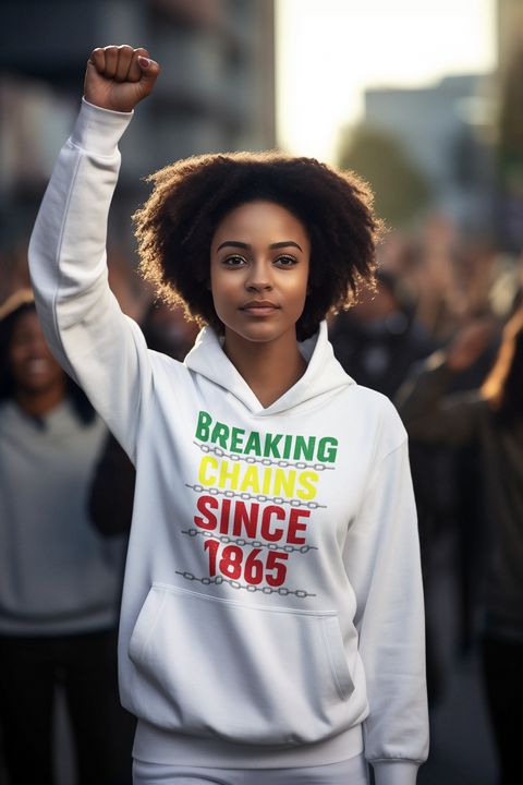 ❤️💛💚 Breaking Chains Since 1865 | Juneteenth DTF Transfer FT731