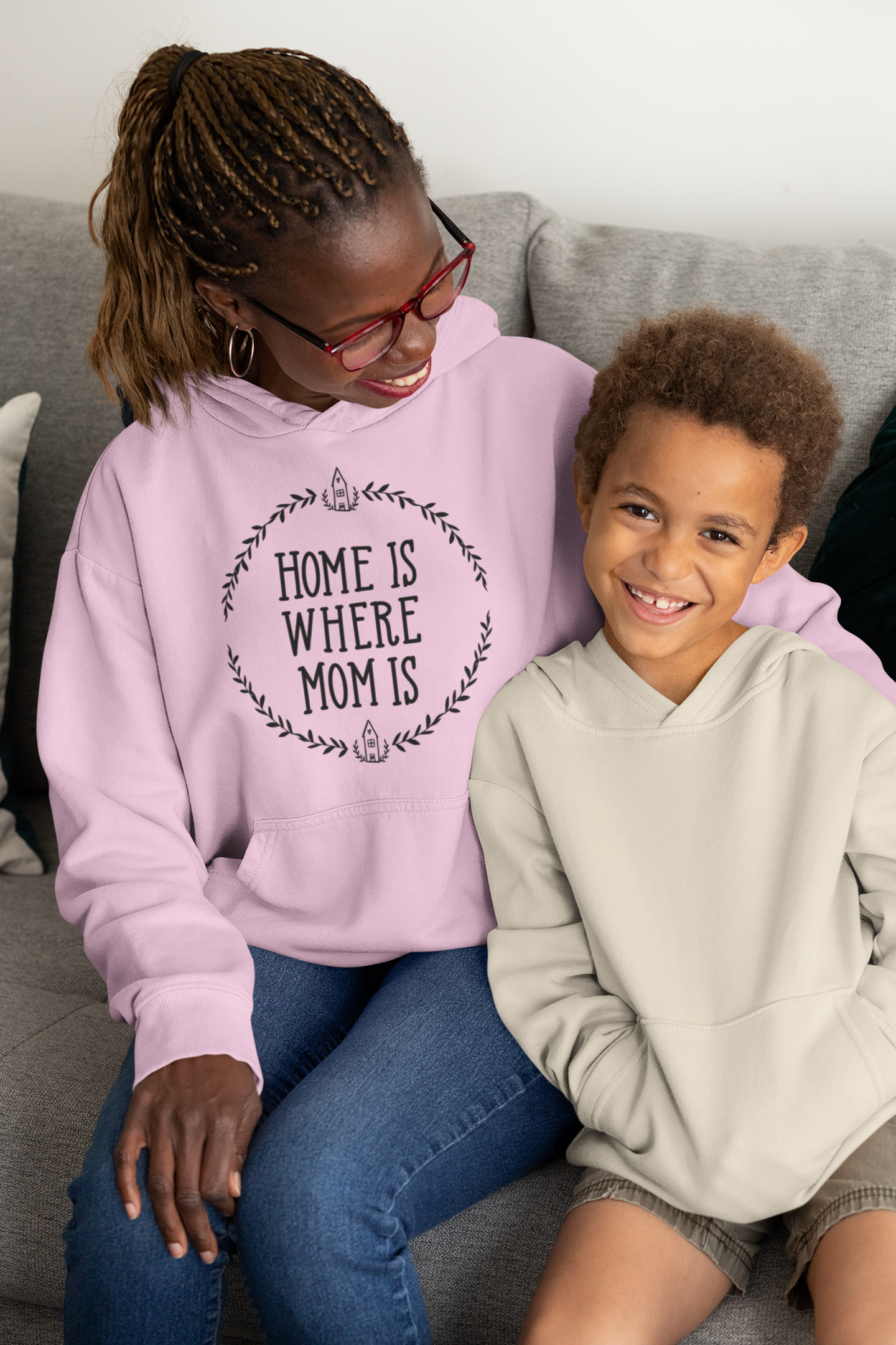 🏠❤️ Home Is Where Mom Is – DTF Transfer FT882