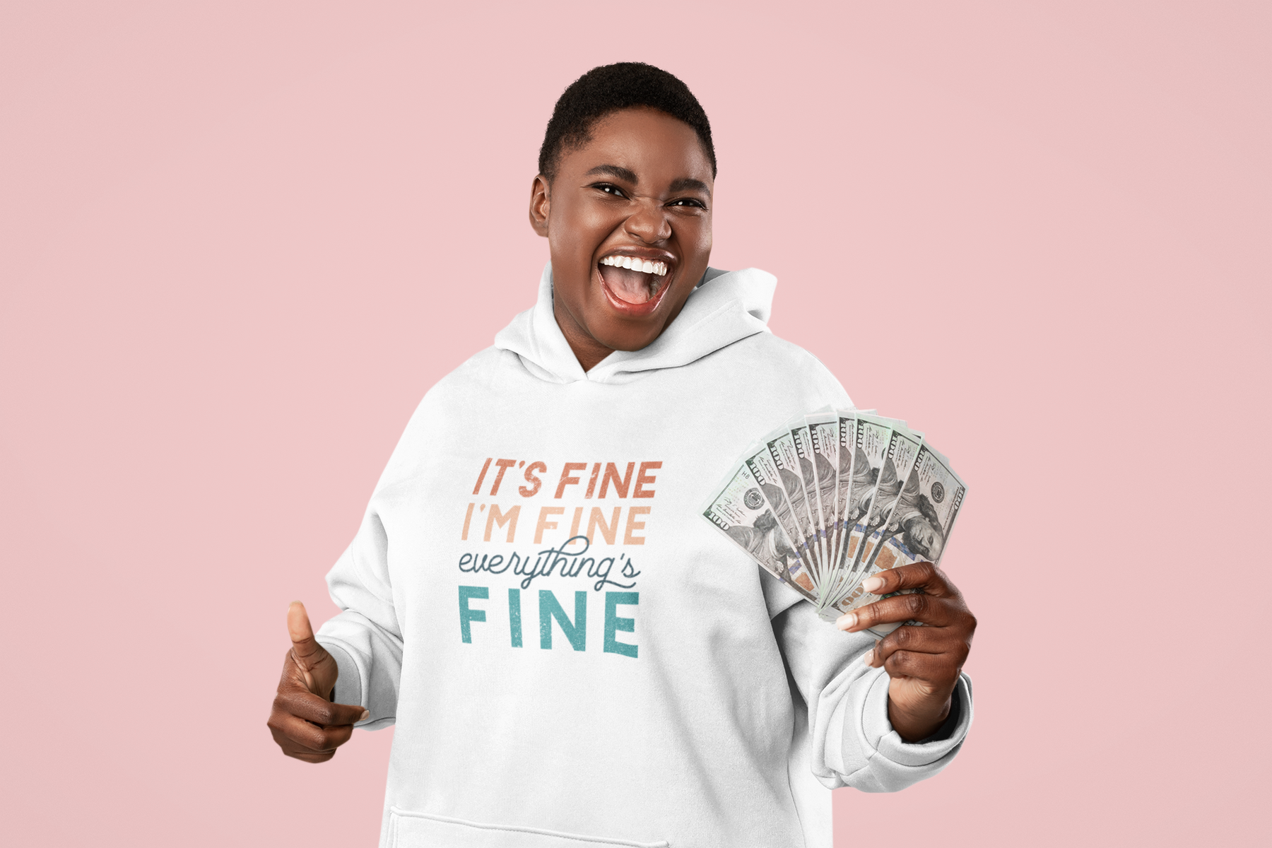 🎯✨ It’s Fine, I’m Fine – Everything’s Fine | DTF Transfer FT961