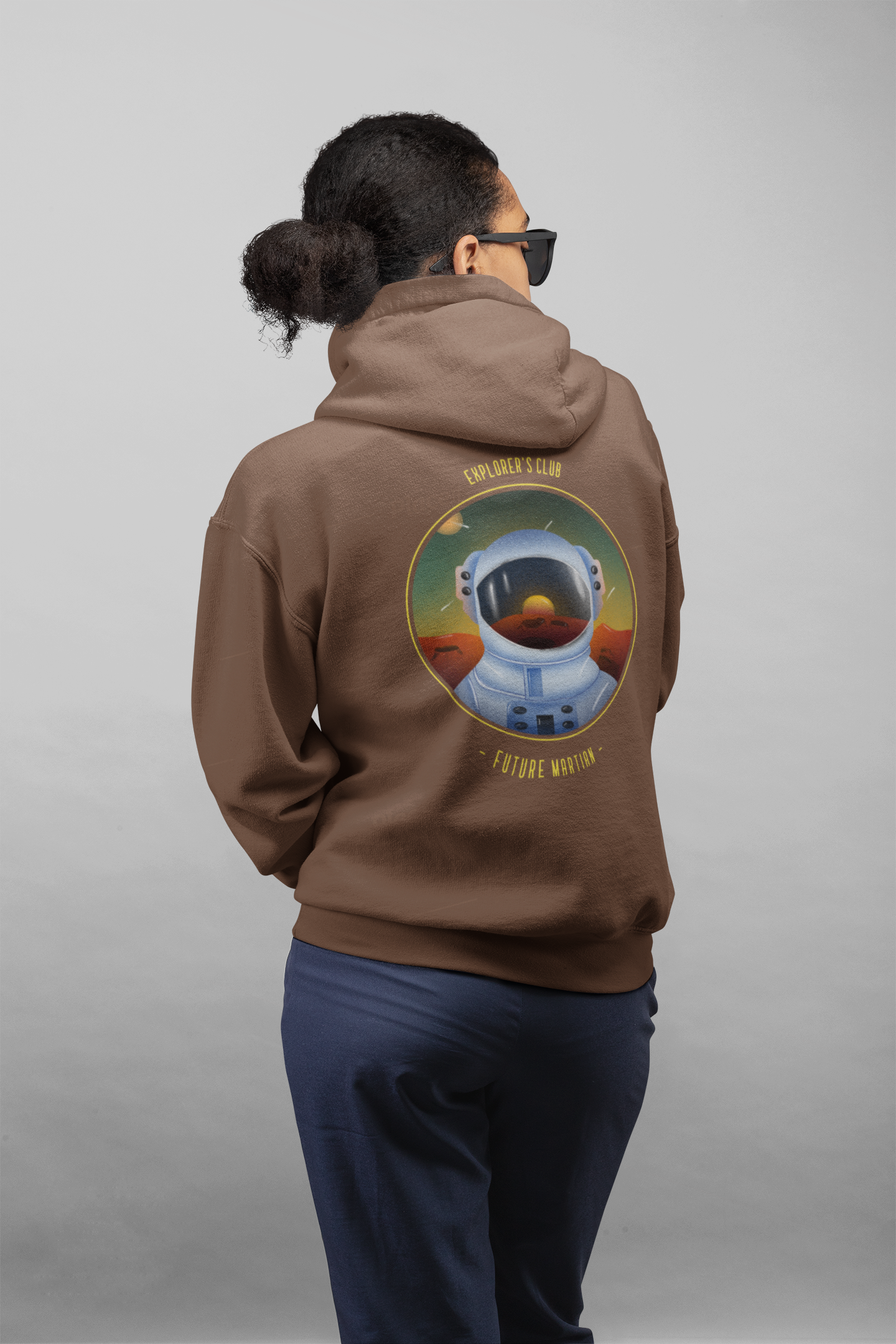 🚀🪐 EXPLORER’S CLUB – FUTURE MARTIAN | Space Adventure DTF Transfer FT848