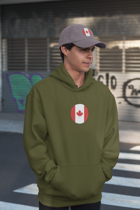 Circle Canada Flag FT28