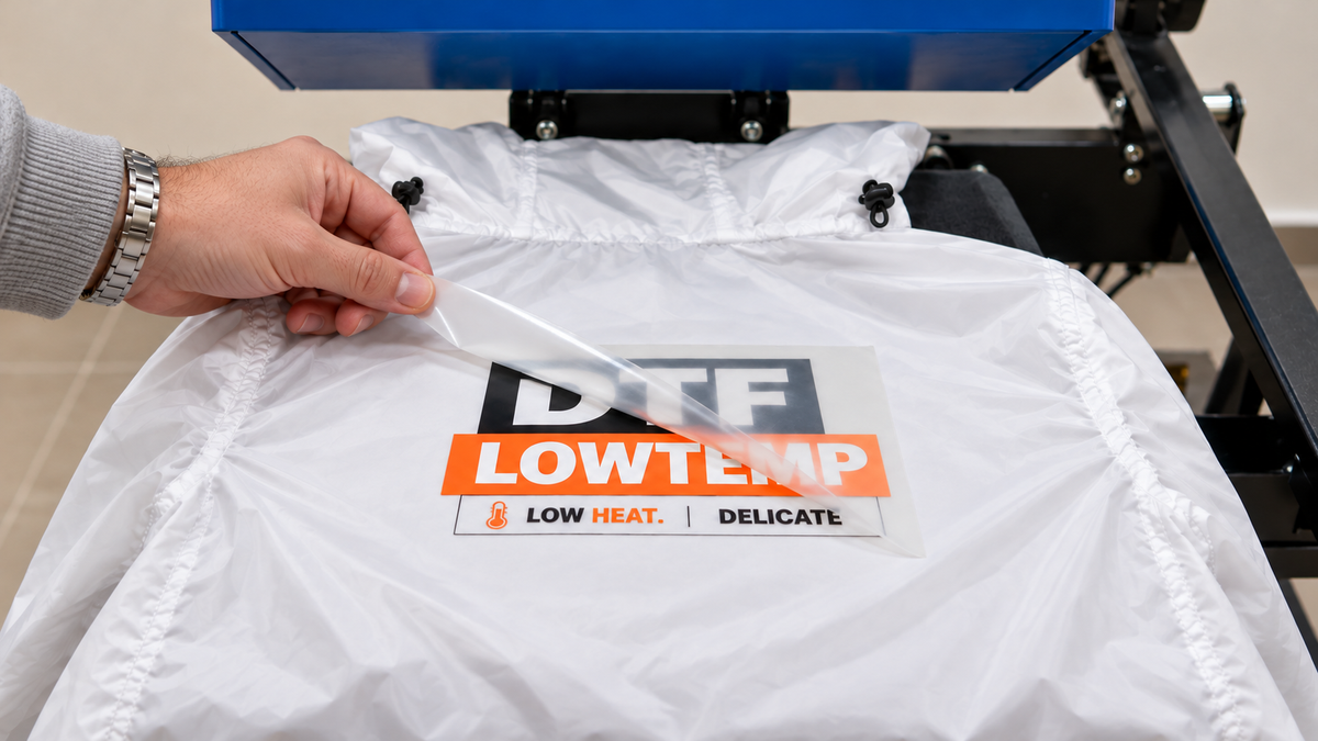 how to apply low temp dtf transfer