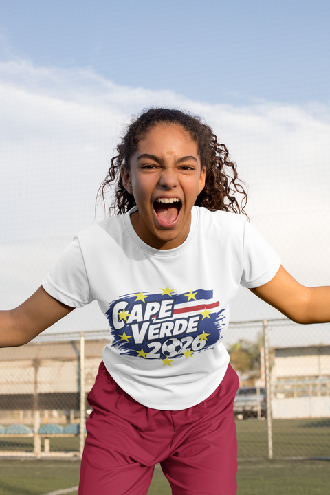 ⚽🔥 Cape Verde 2026 –Soccer Fan Style  DTF Transfer FT1190