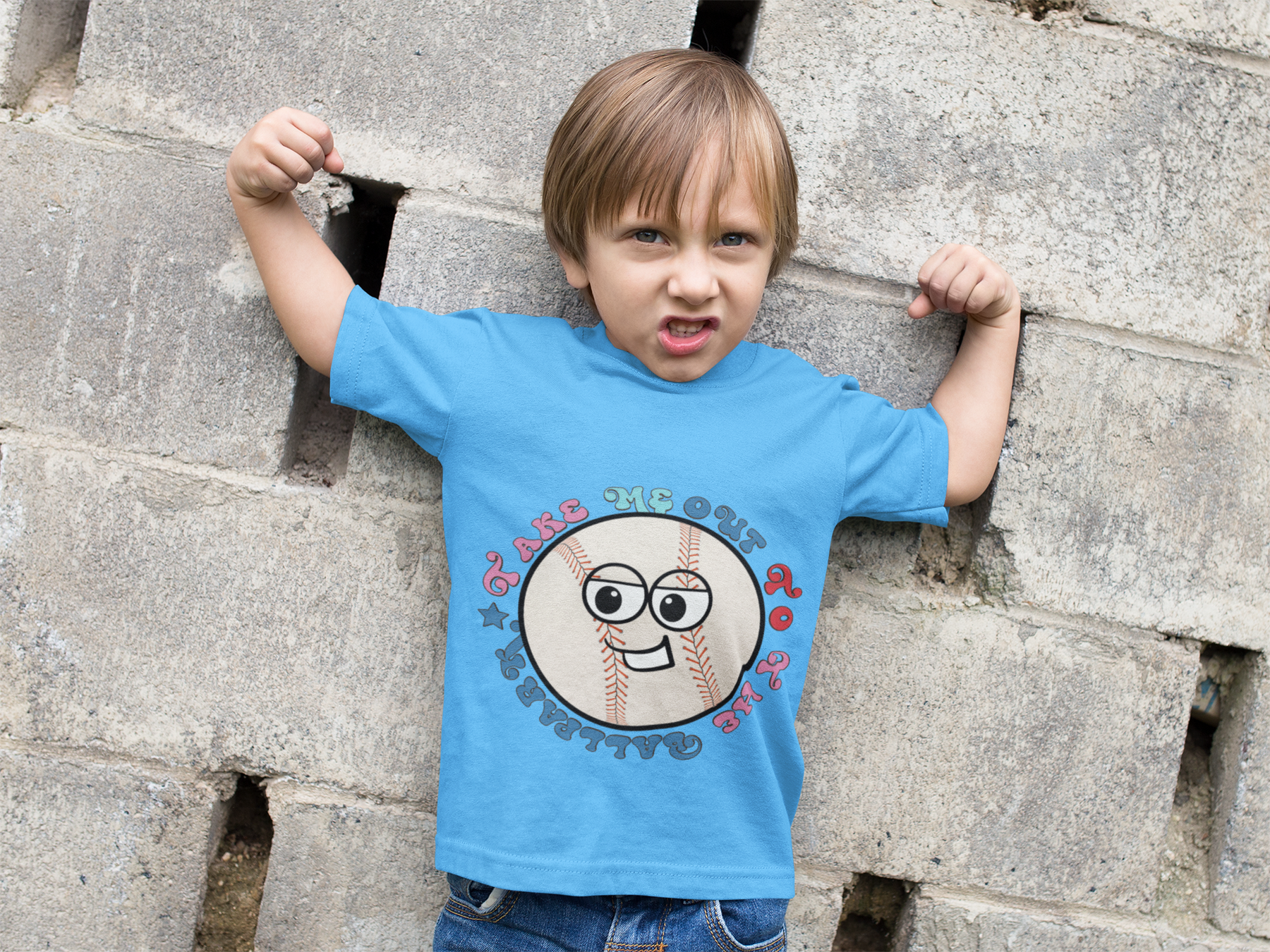 ⚾☀️ Baseball Vibes Design DTF Transfer FT302