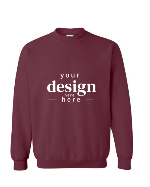 Custom Gildan 18000 Unisex Heavy Blend Crewneck Sweatshirt