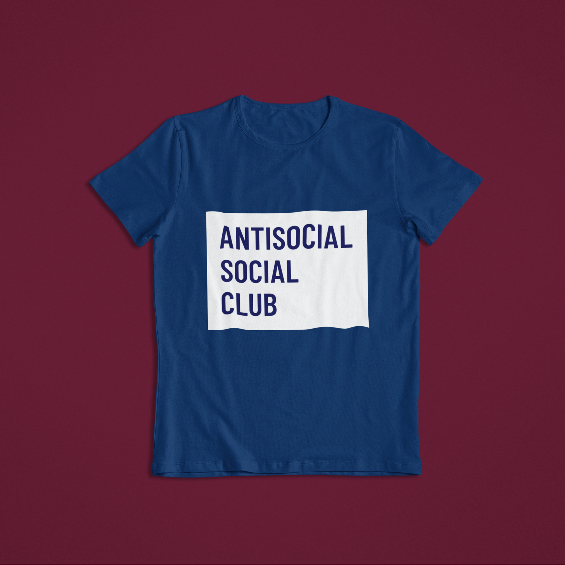 🚫🗣️ ANTISOCIAL SOCIAL CLUB | Minimal Statement DTF Transfer FT840