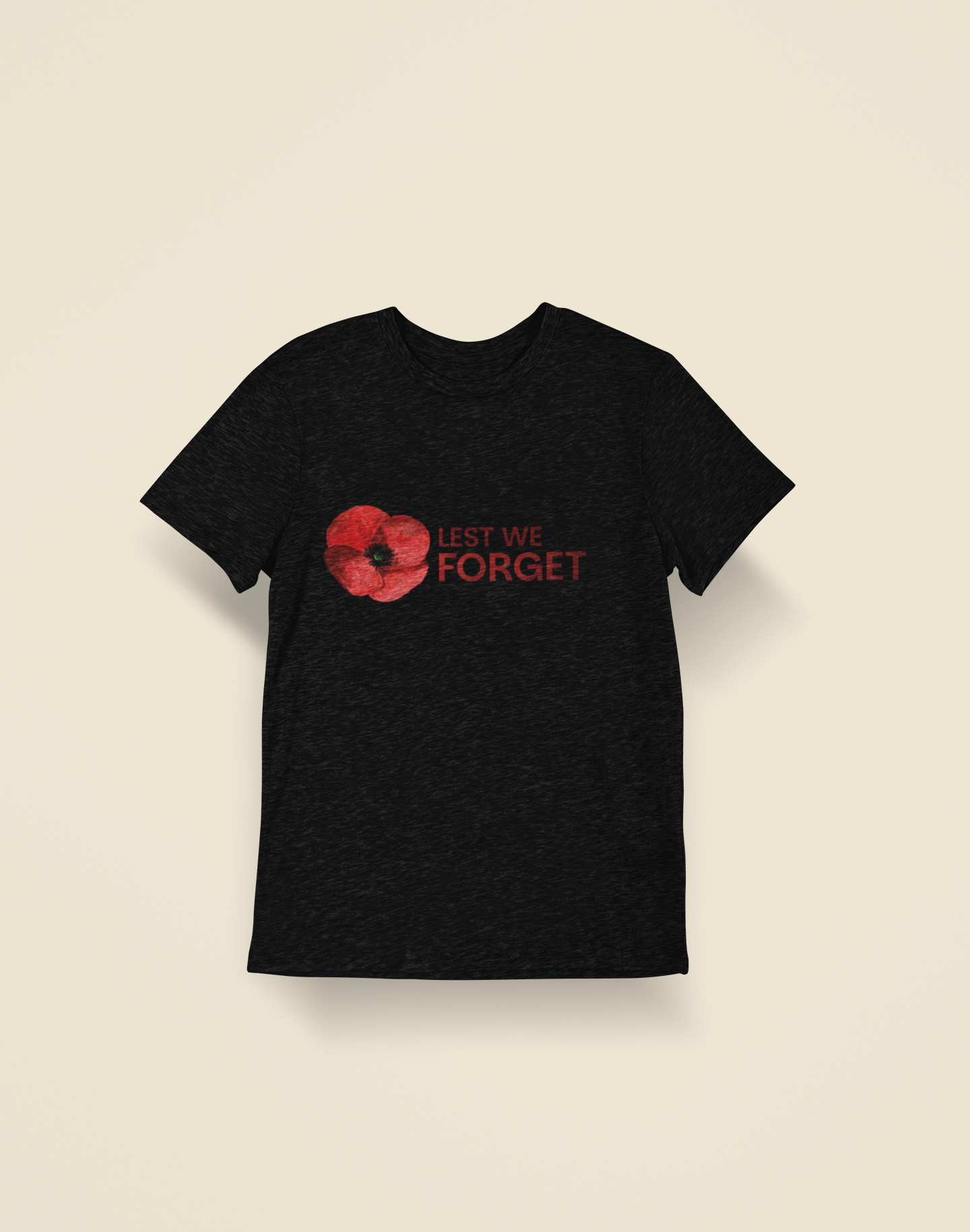 🌹 Lest We Forget | Watercolor Poppy Memorial Edition Design DTF Transfer FT992