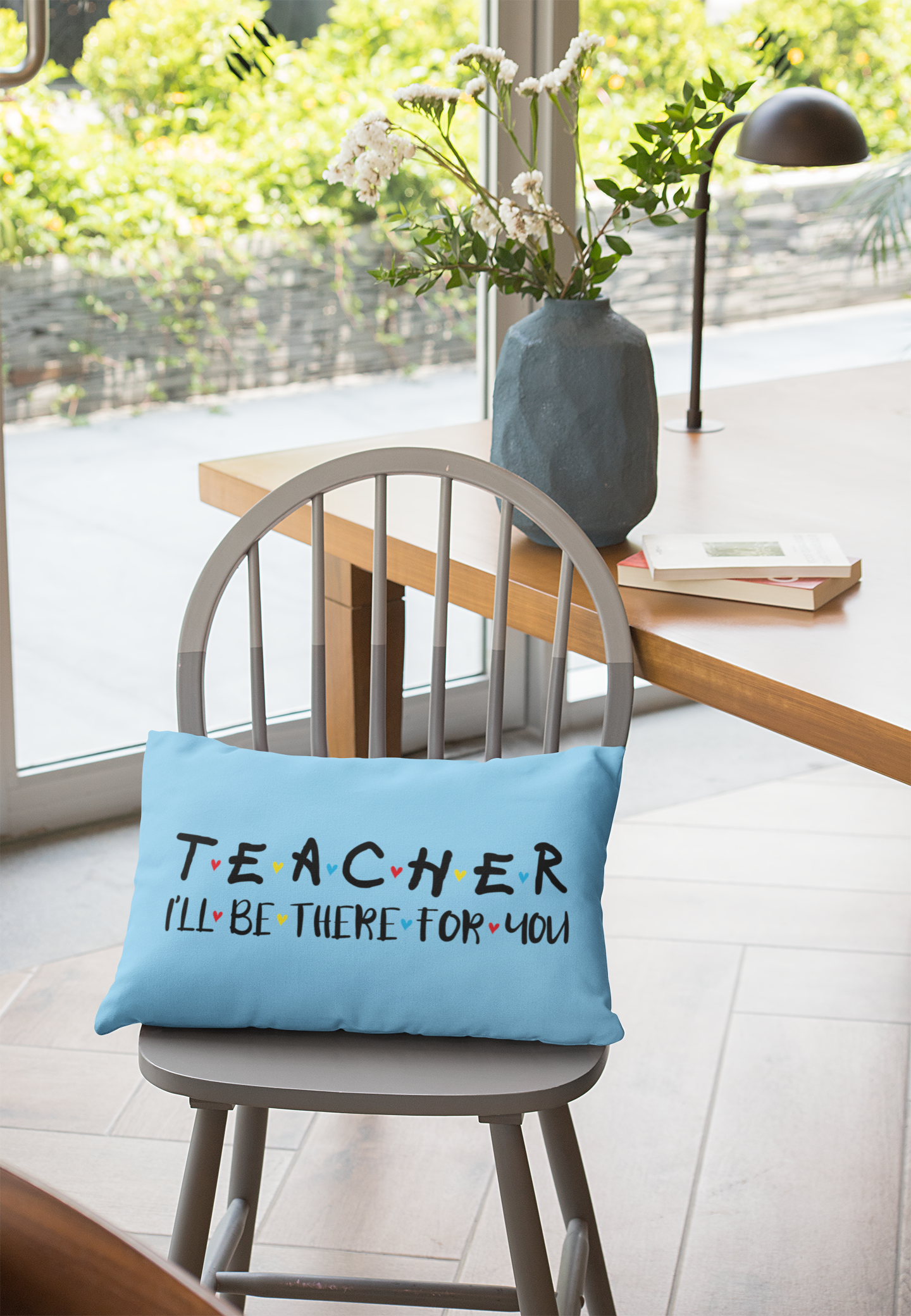 🍎 Teacher — I’ll Be There For You Black Font DTF Transfer FT594
