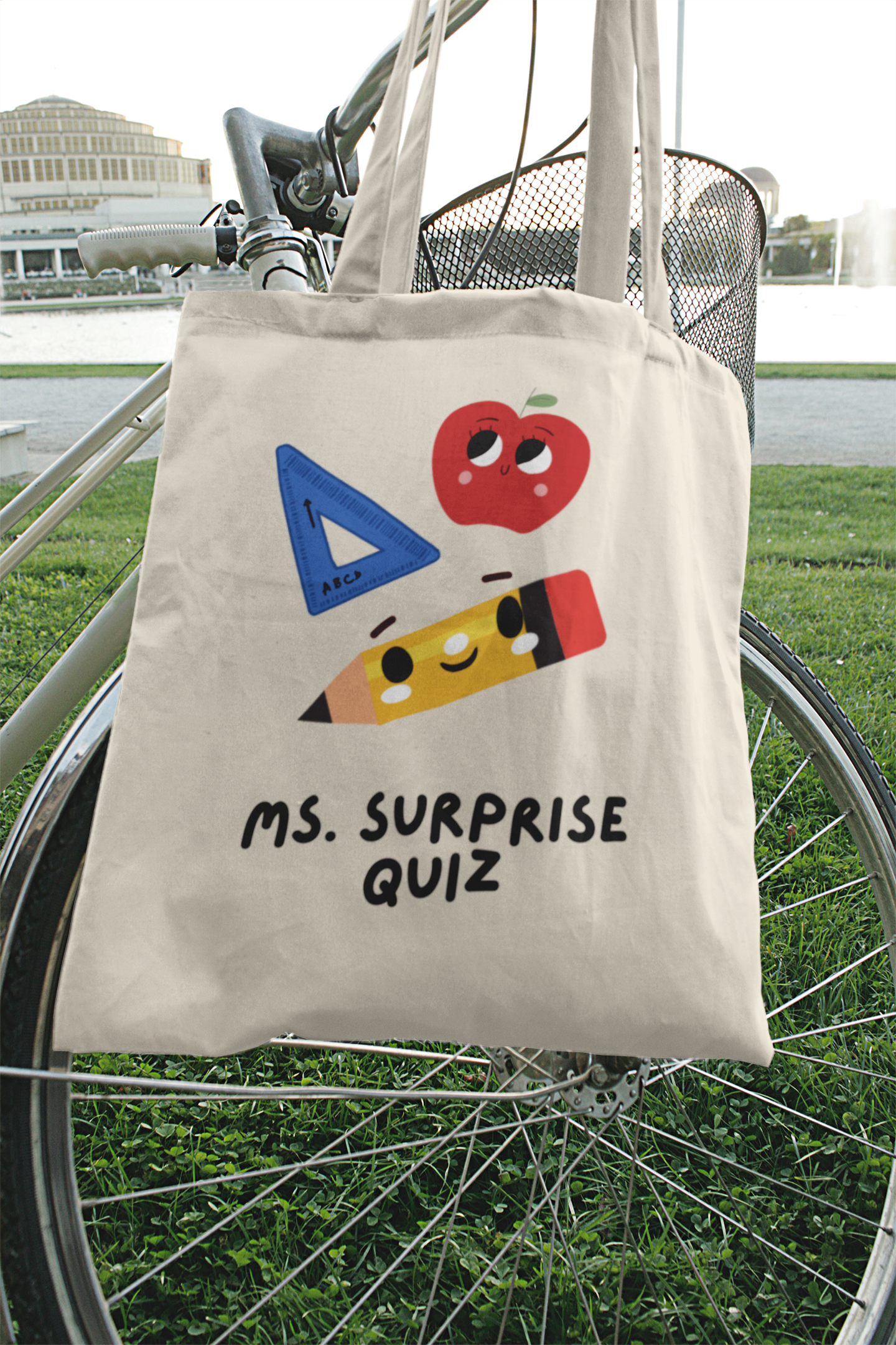 🍎 Cute School Supplies Black Text DTF Transfer FT539