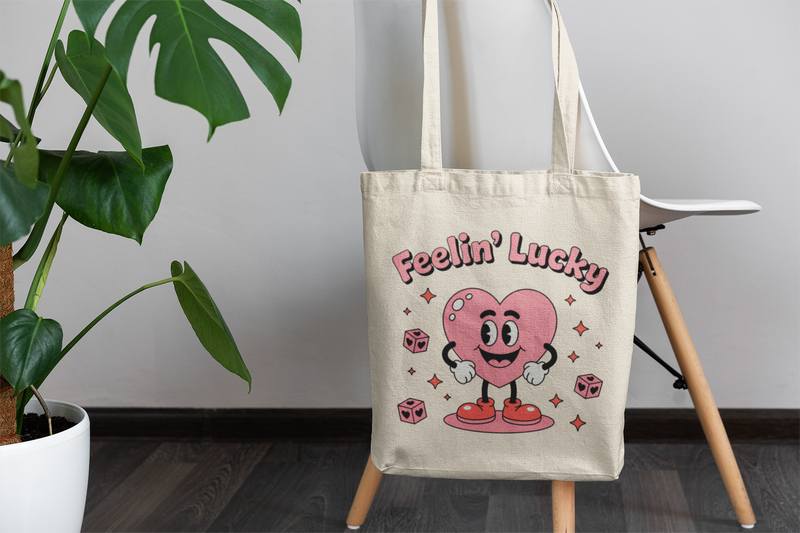 💖🎲 FEELIN’ LUCKY – Valentine’s Day | DTF Transfer FT1098