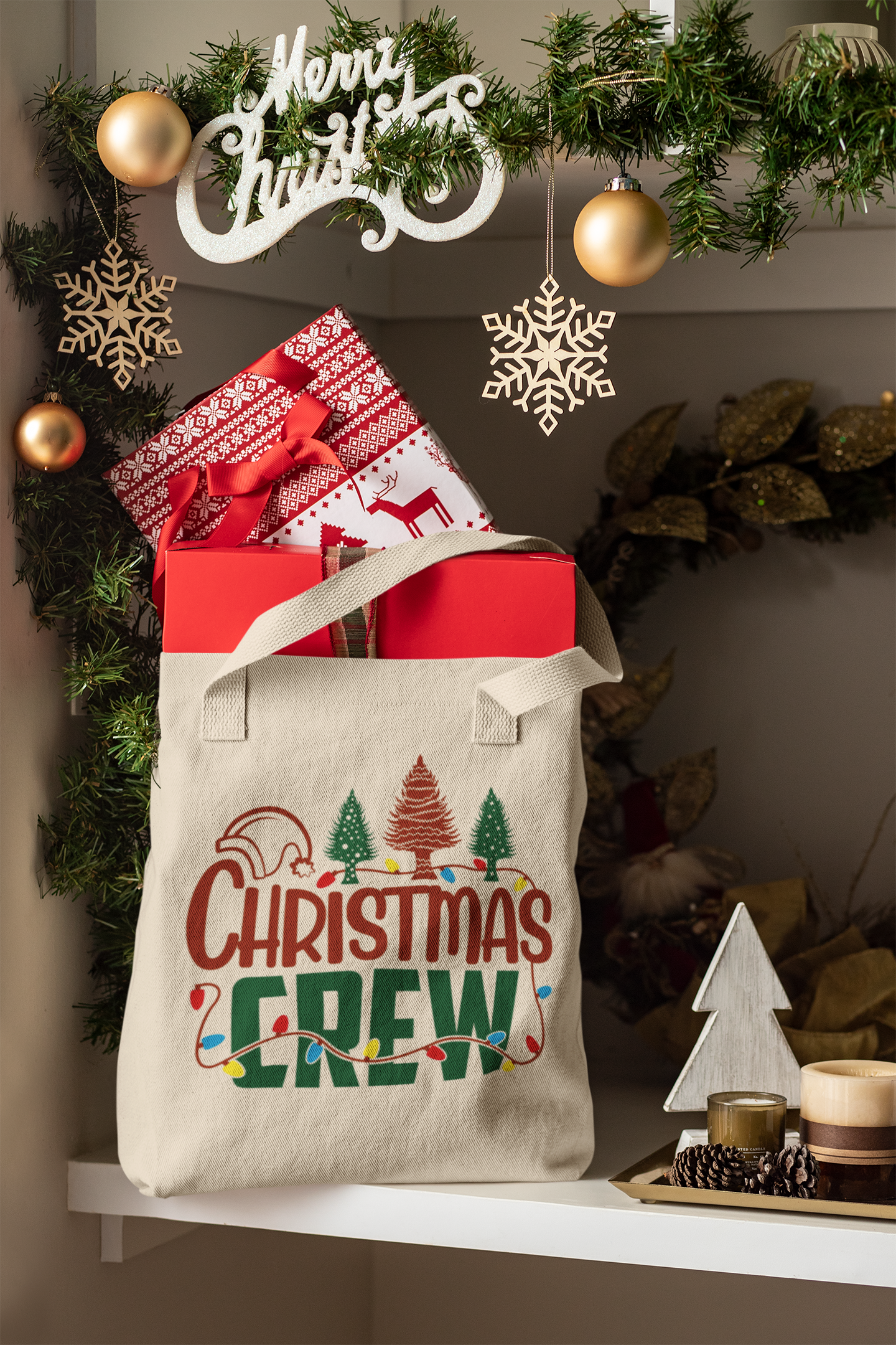 🎄✨ “Christmas Crew DTF Transfer” DTF Transfer FT568