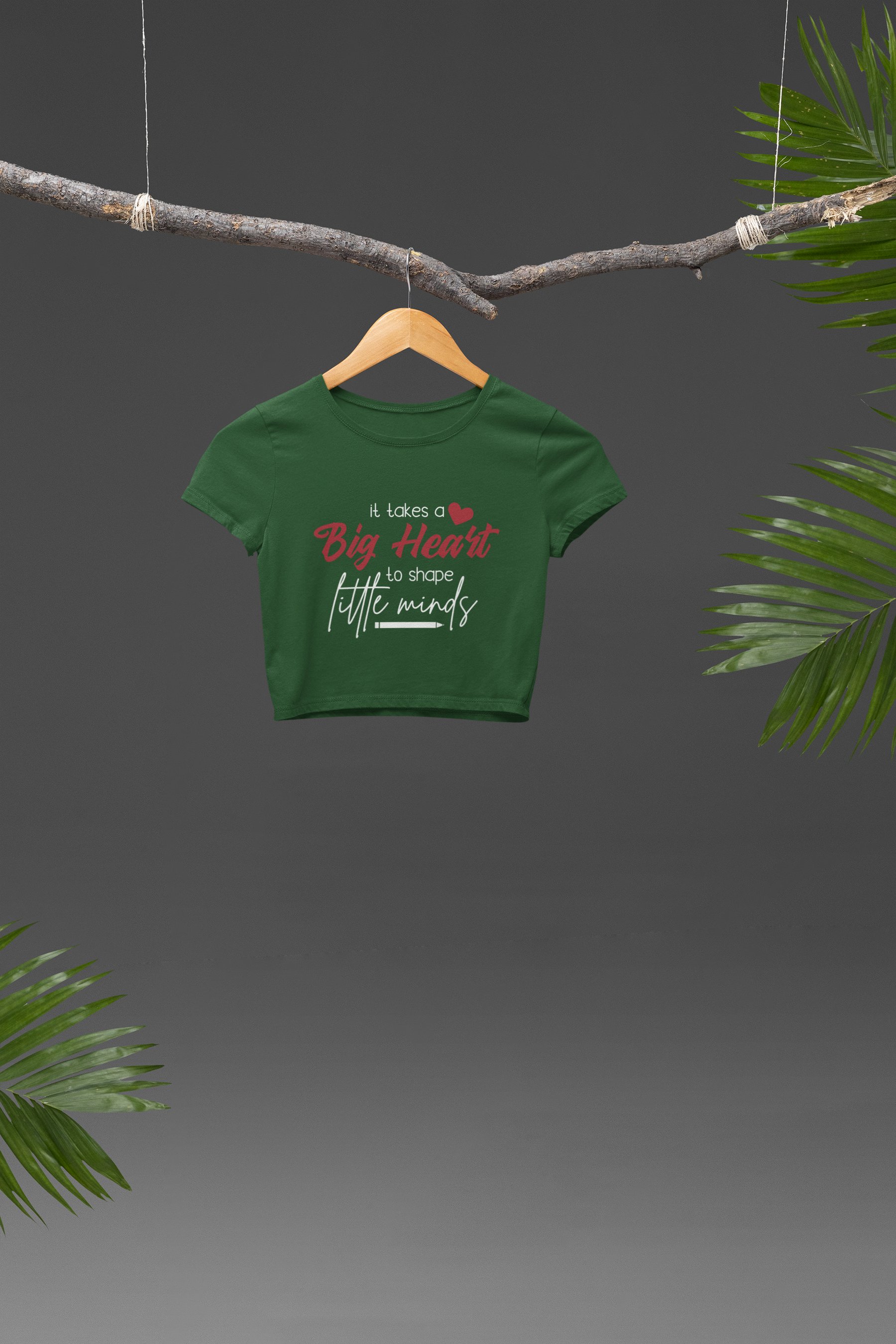 ❤️ “It Takes a Big Heart to Shape Little Minds” DTF Transfer FT582