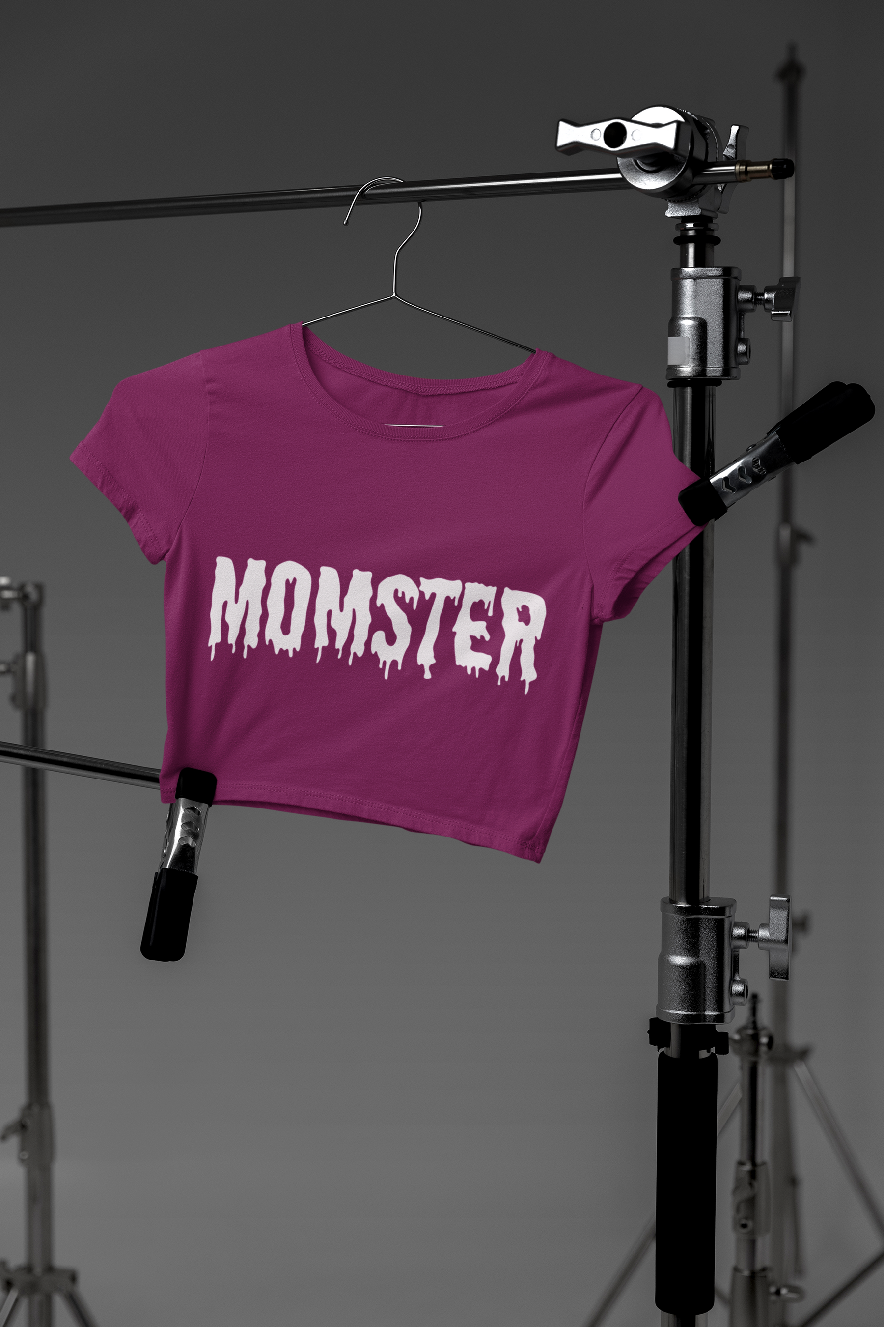 💀🎃 MOMSTER – The Spooky Season Mom Design White Font DTF Transfer FT598