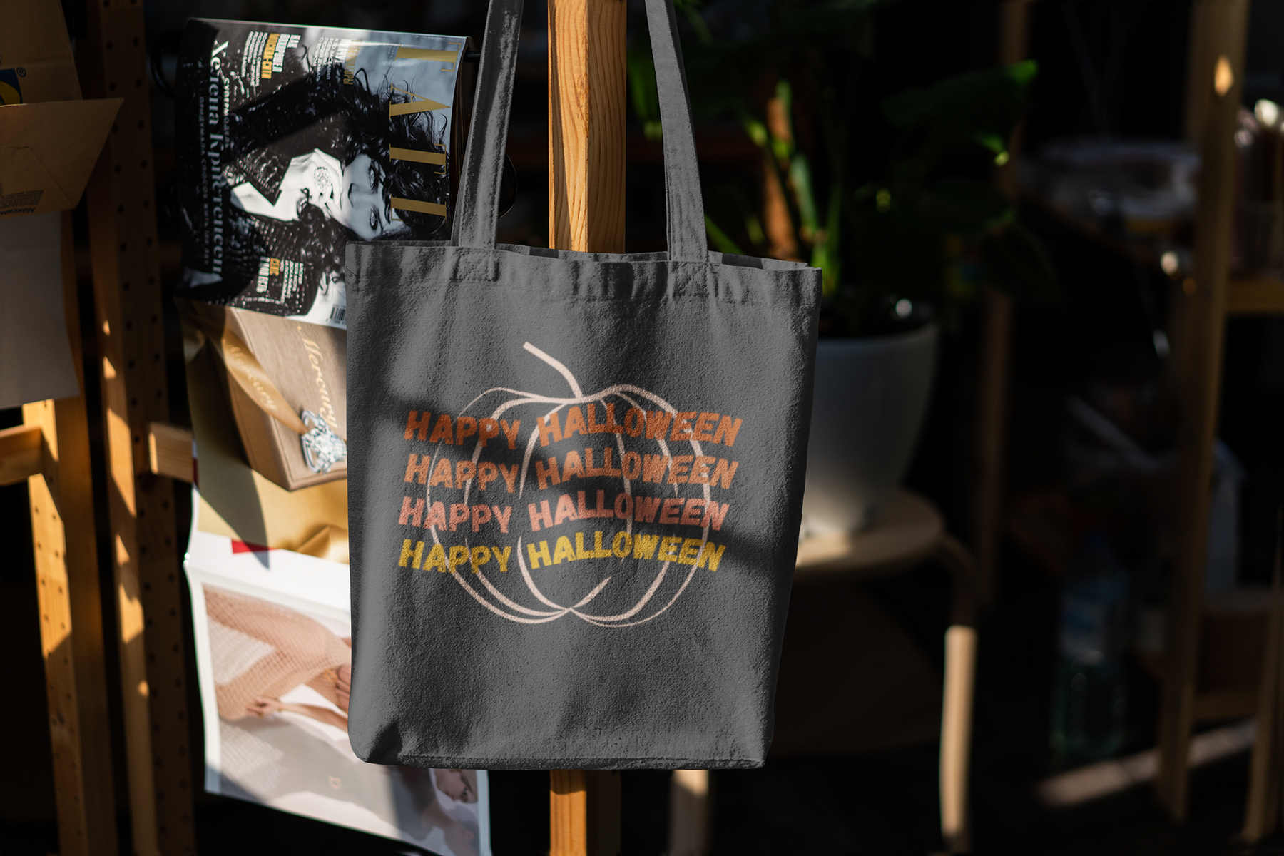 🎃 Happy Halloween Warm Fall Colors DTF Transfer FT550